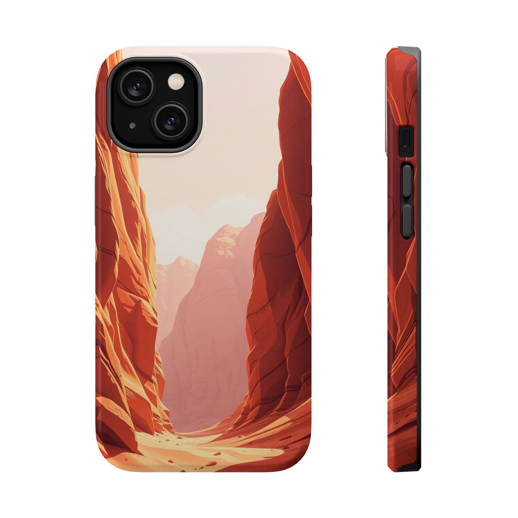 iPhone Serene Canyon Wall Design 17 Slim Everyday Designer Case · iPhone Case