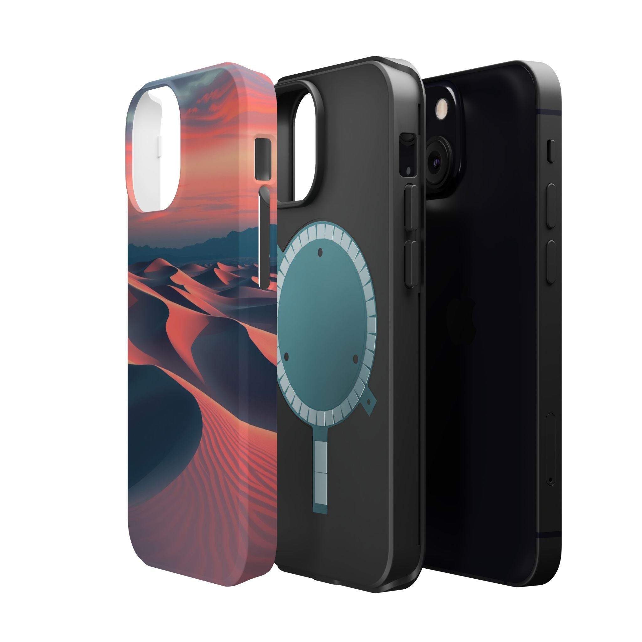 iPhone Sand Dunes at Dusk Oil Painting Impressionist iPhone Slim · iPhone Case
