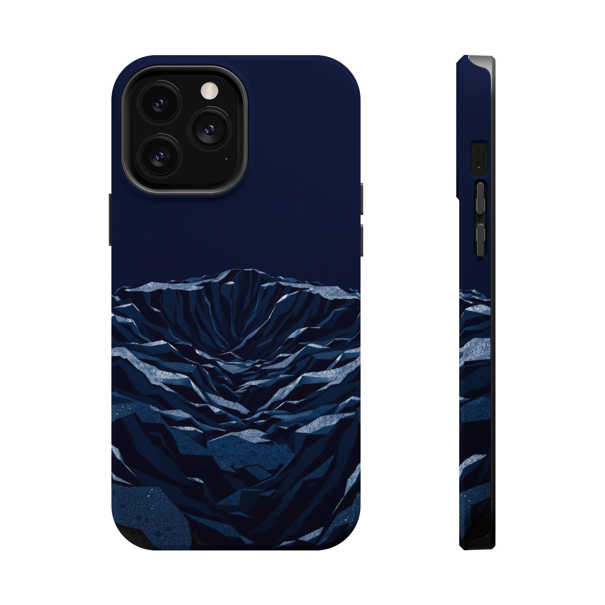 iPhone Lava Field Abstract Geometric Slim Everyday Designer Case · iPhone Case