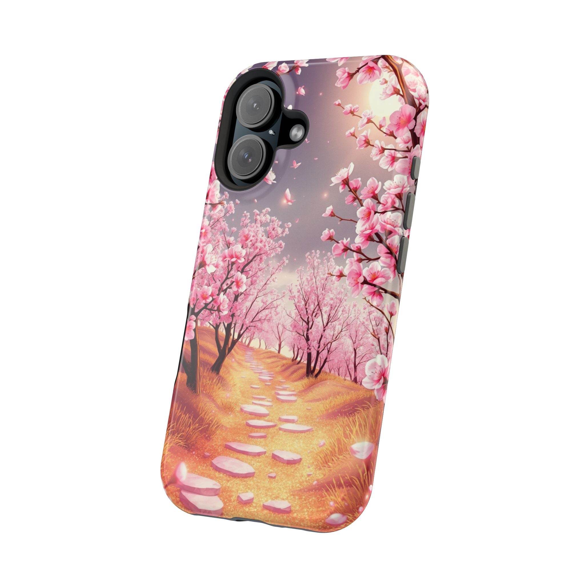 iPhone Dreamy Blossom Trail Design 14 Slim Everyday Designer Case · iPhone Case