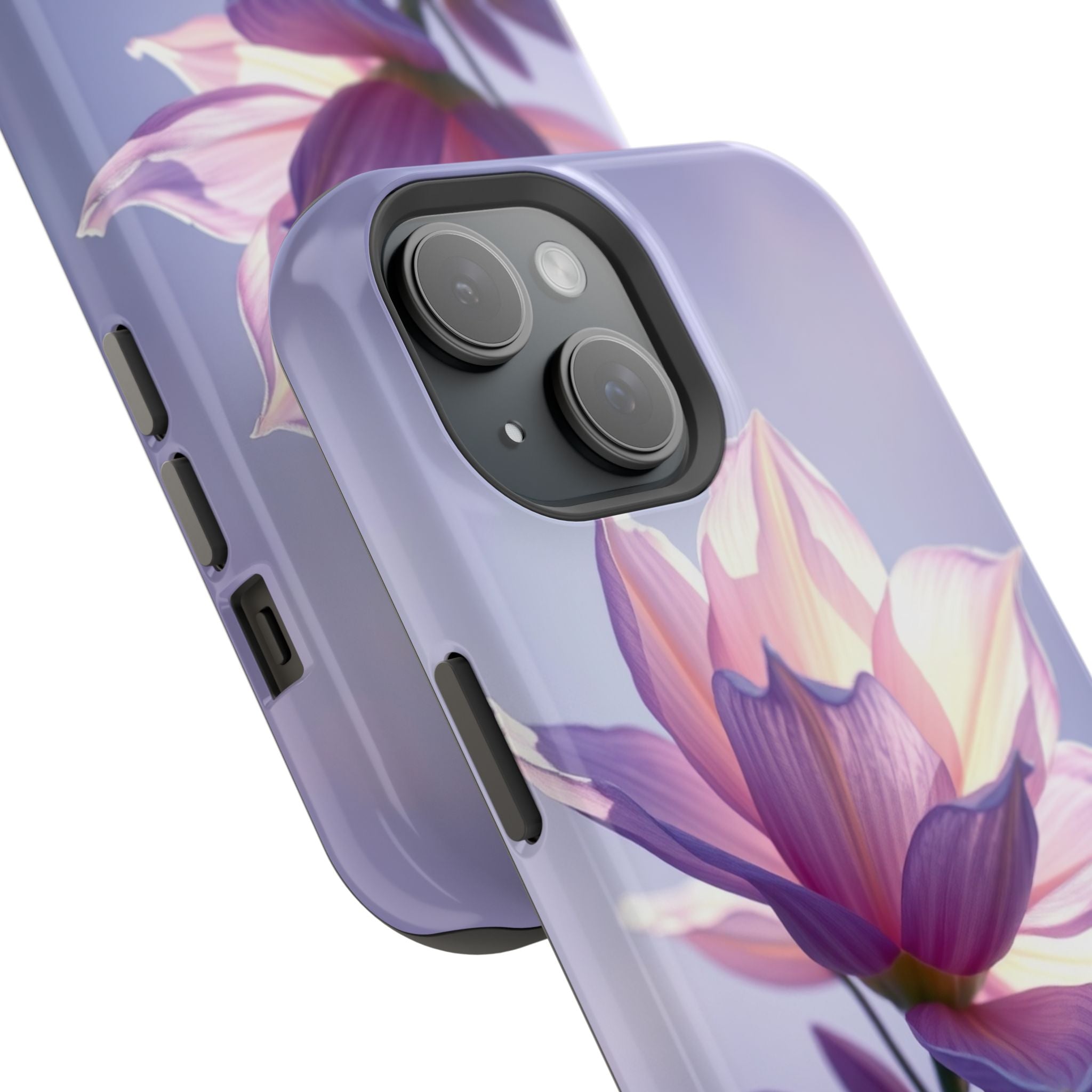 iPhone Floral Ombre Electric Art Bold Modern Everyday Snap Case · iPhone Case