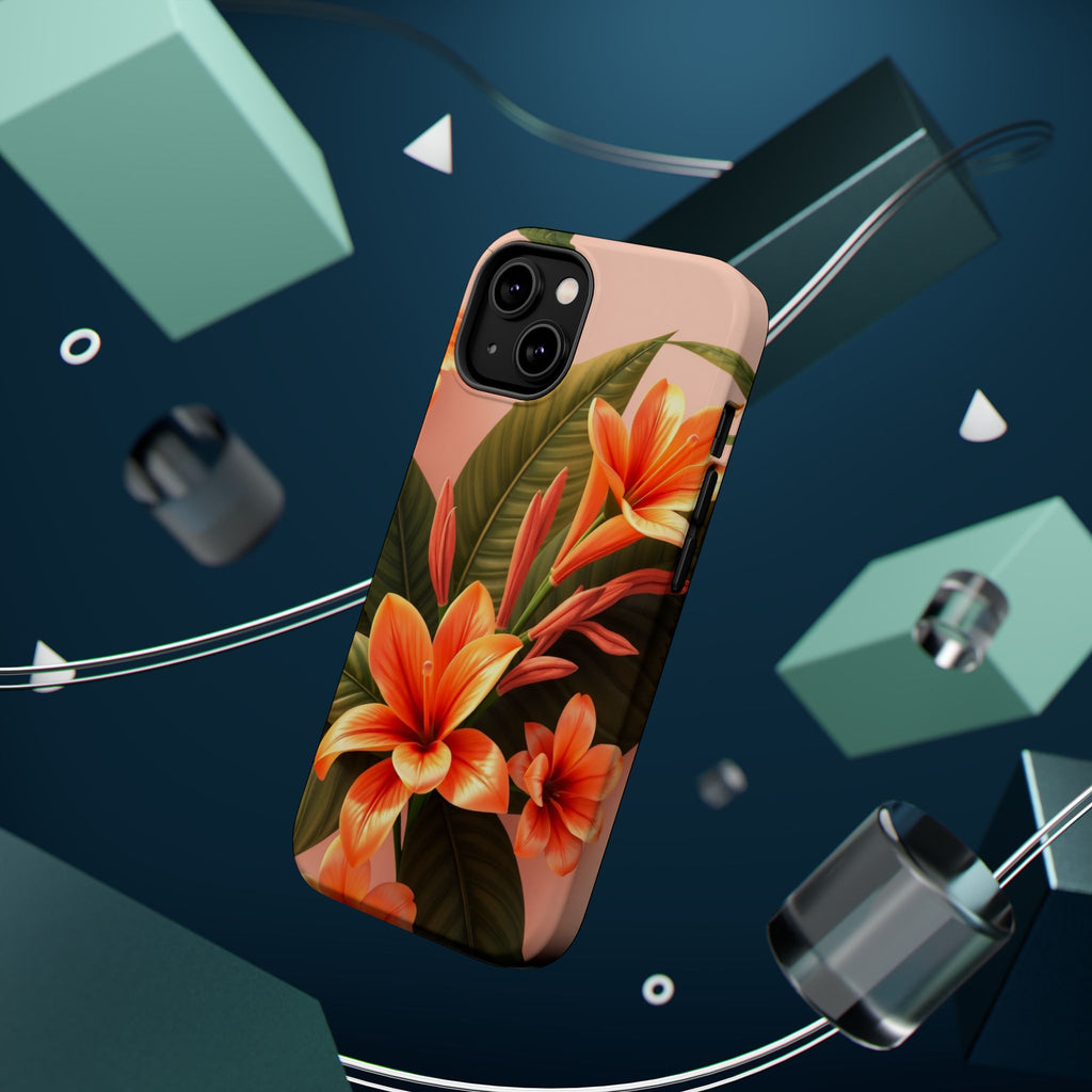 iPhone Tropical Bloom 3D Digital Bold Modern Everyday Snap Case · iPhone Case