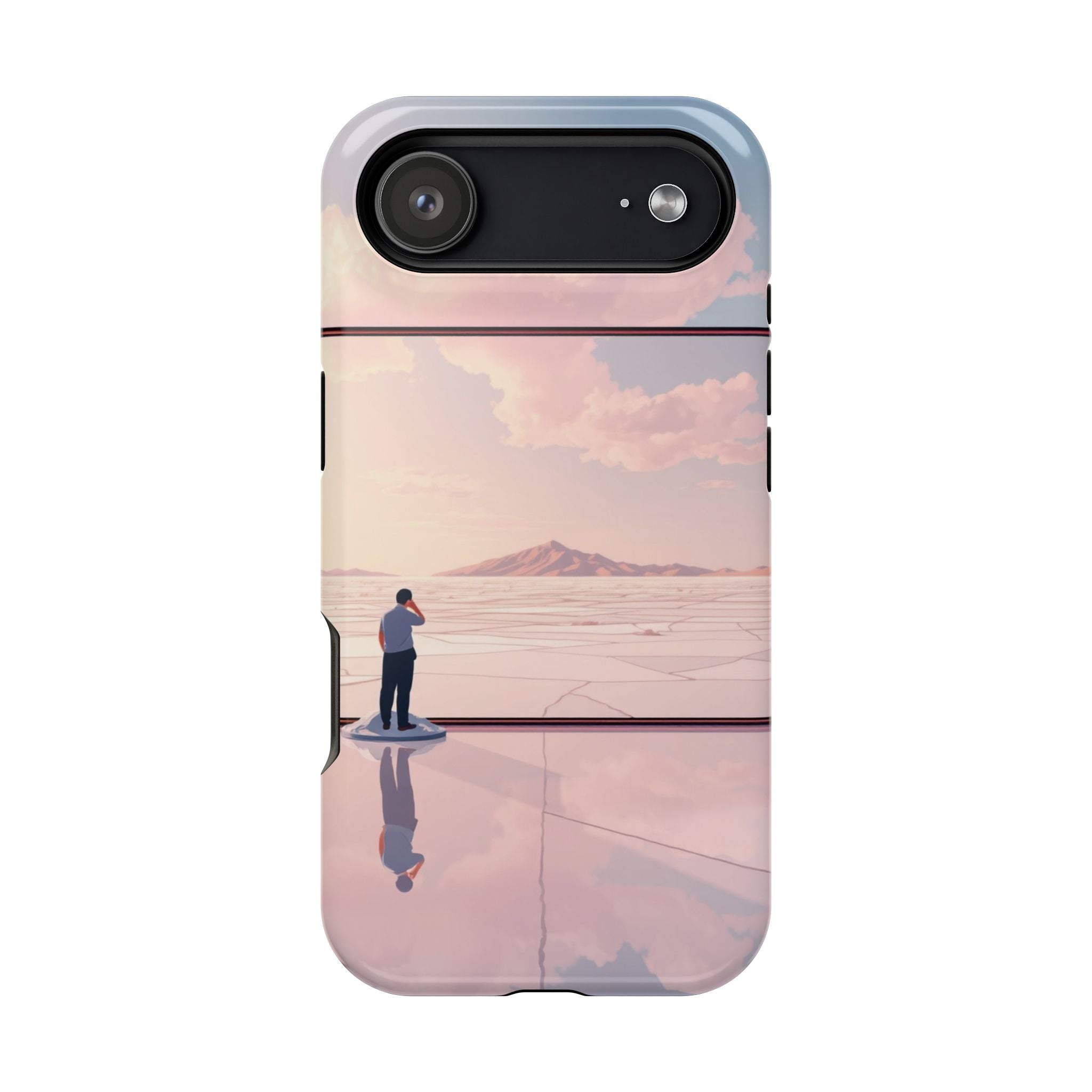 iPhone Salt Flat Mirror Stained Glass Slim Everyday Designer Case · iPhone Case