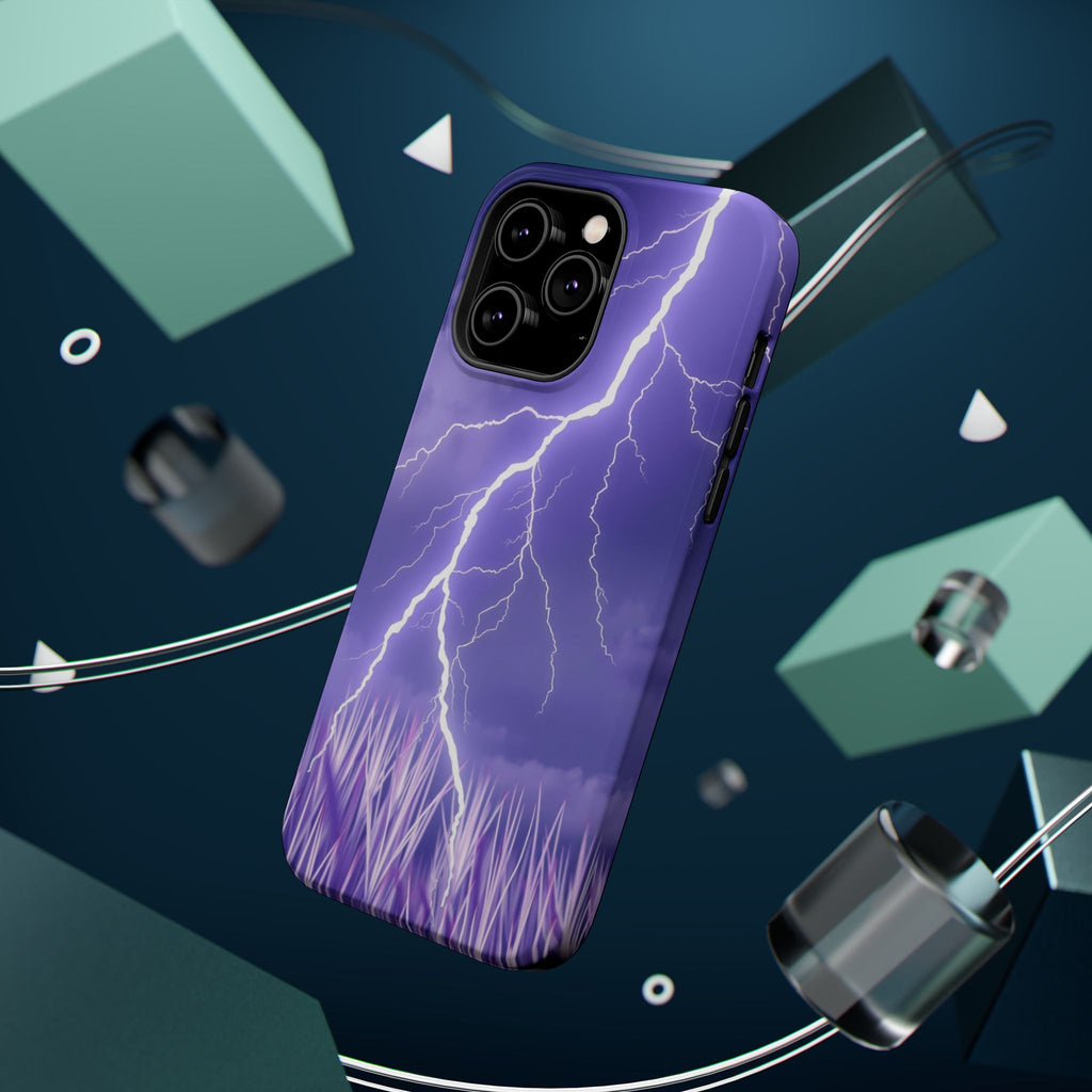 iPhone Dreamy Prairie Lightning Design Slim Everyday Designer Case · iPhone Case
