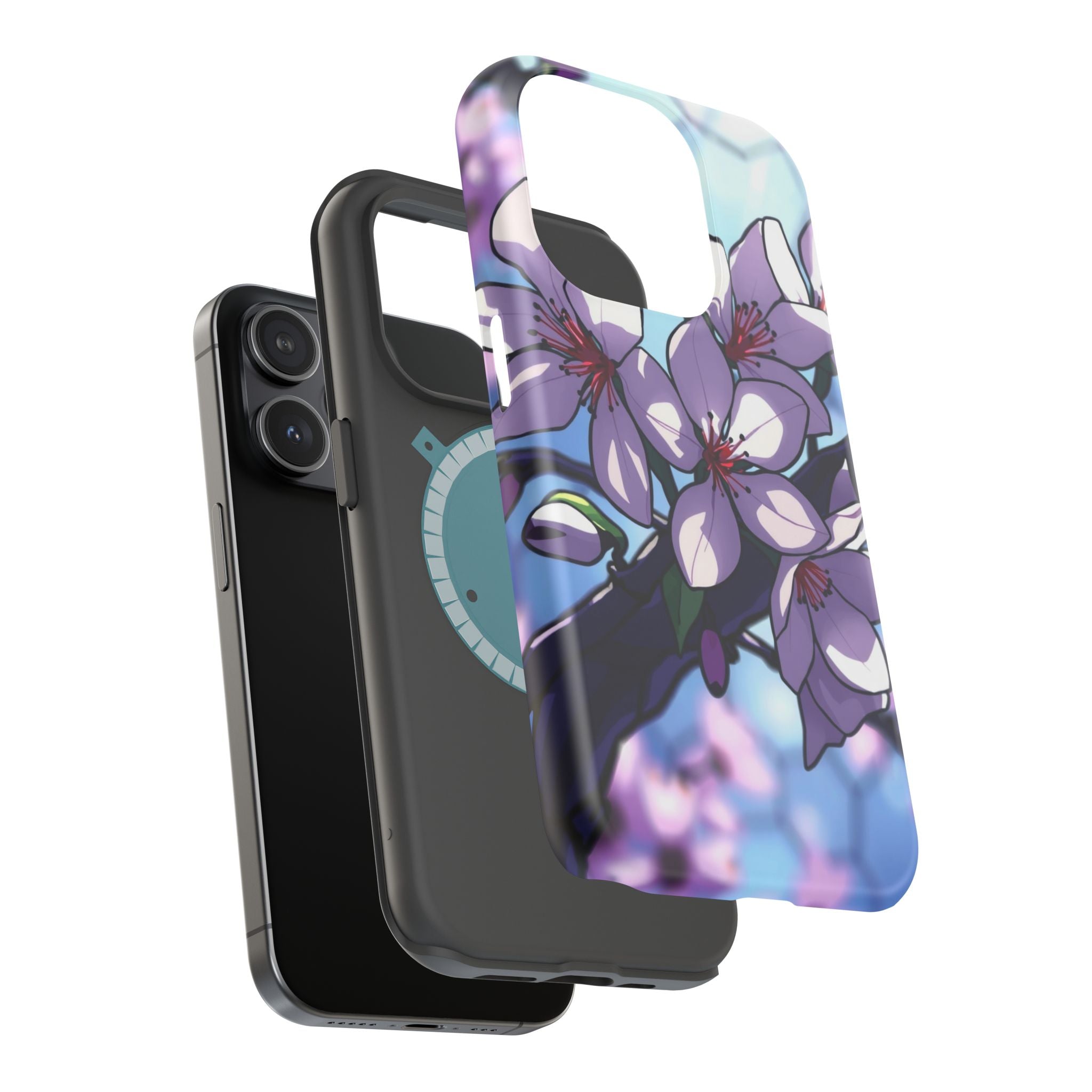 iPhone Dreamy Cherry Blossom Design Slim Everyday Designer Case · iPhone Case
