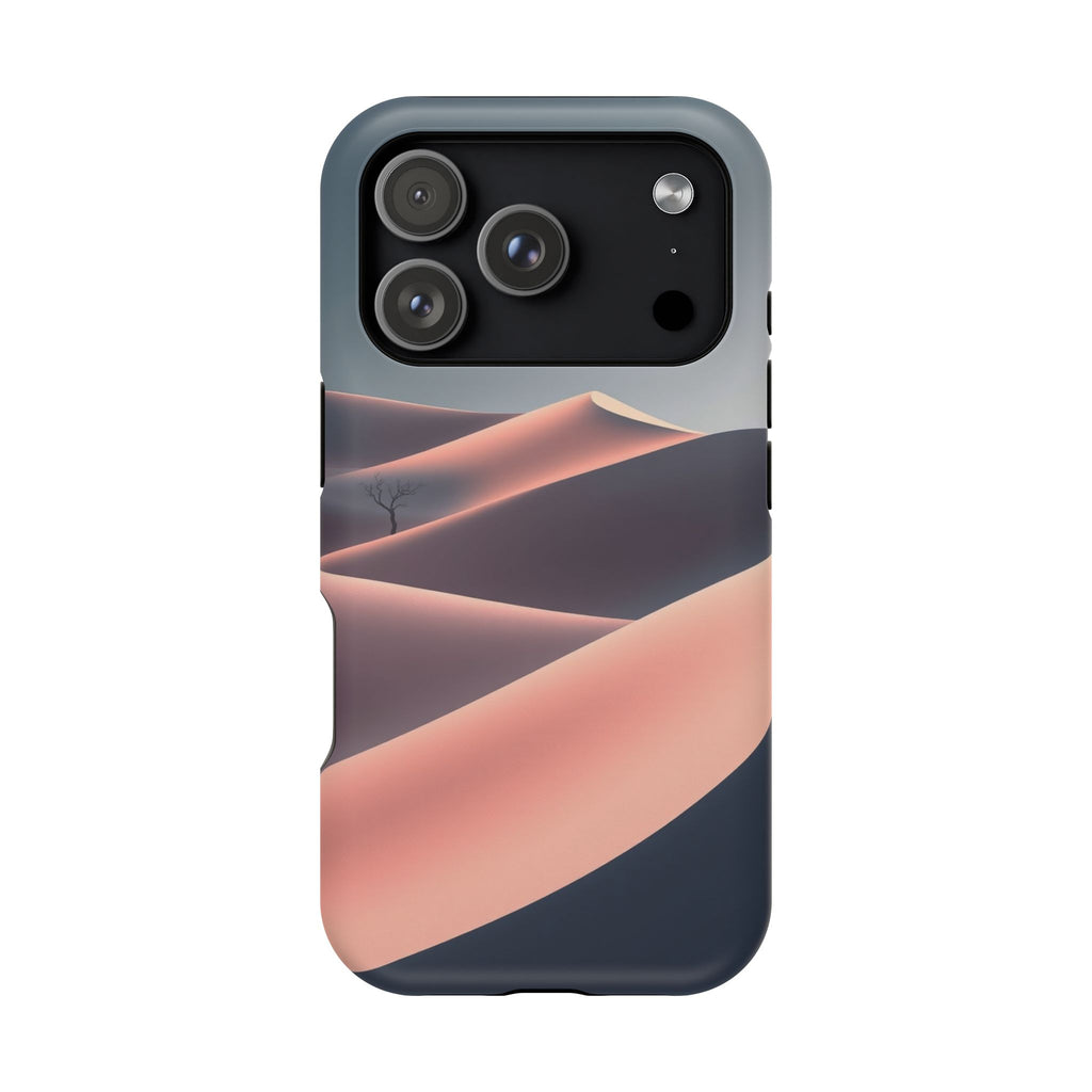 iPhone Mint And Blush Desert Dunes Bold Modern Everyday Snap Case · iPhone Case