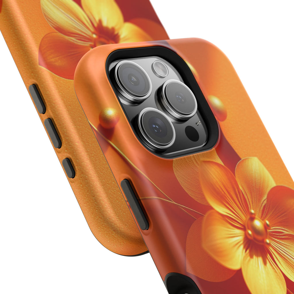 iPhone Floral Geometric Gold Foil Luxury Slim Everyday iPhone Designer · iPhone