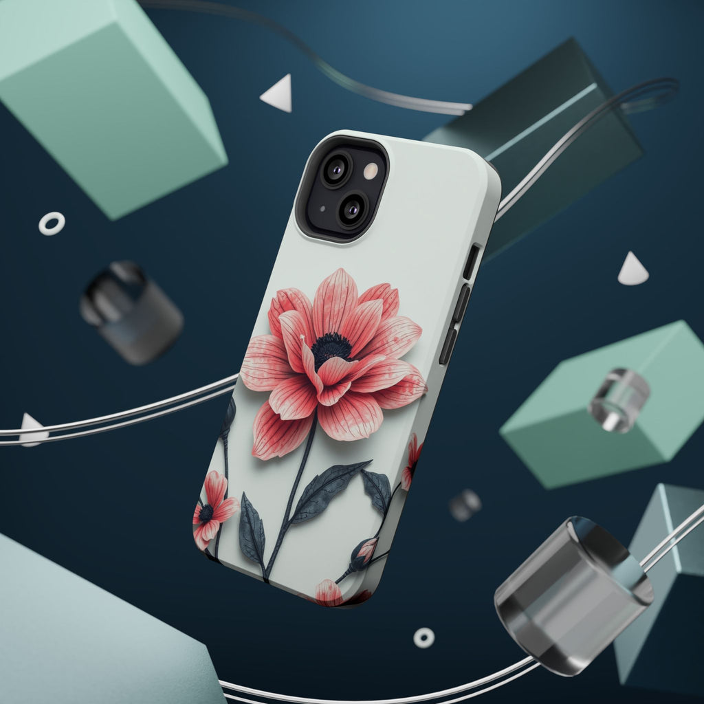 iPhone Dreamy Floral Ink Wash Design Slim Everyday iPhone 12 Designer · iPhone C