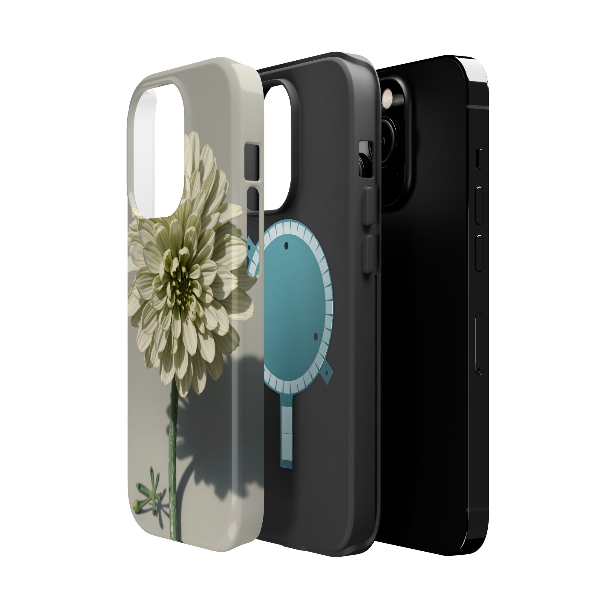 iPhone Ranunculus Stack Grunge Distressed Slim iPhone Everyday Designer · iPhone