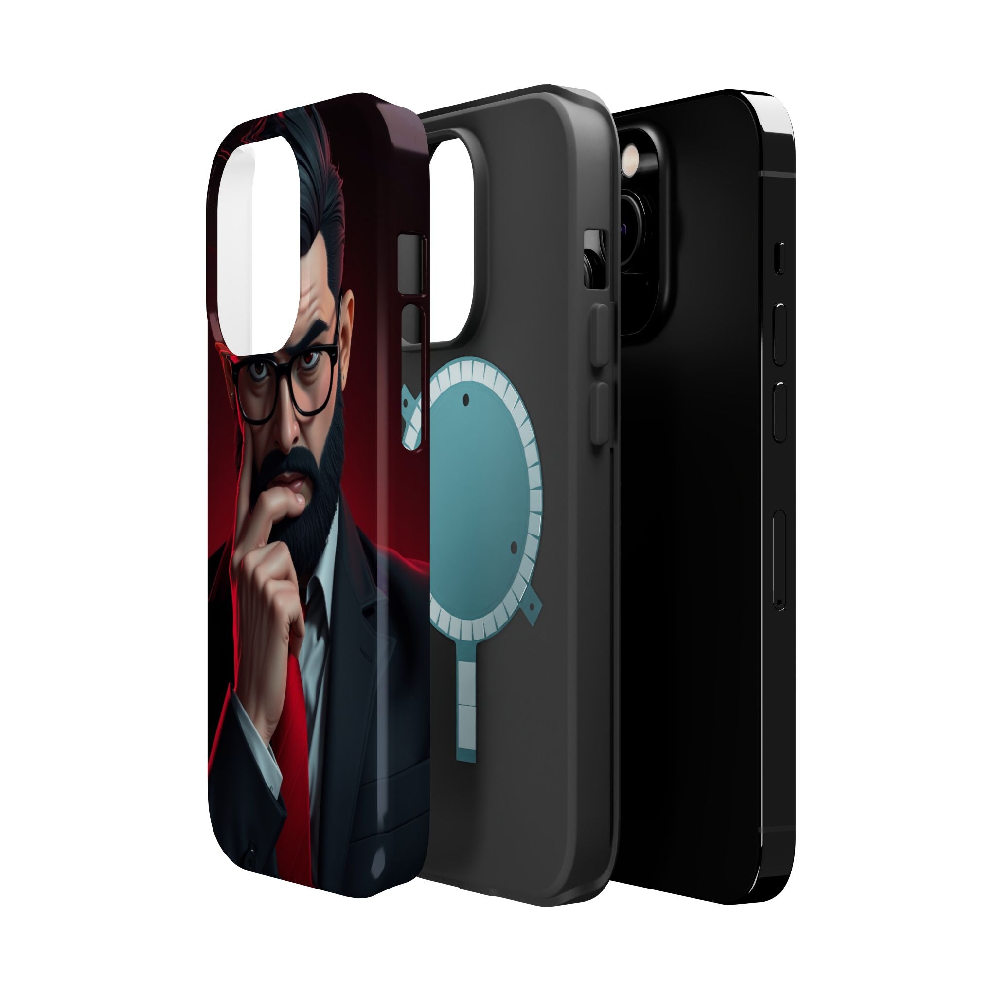 iPhone Vibrant Professional Overthinker Design Soft Finish Everyday Case · iPhon