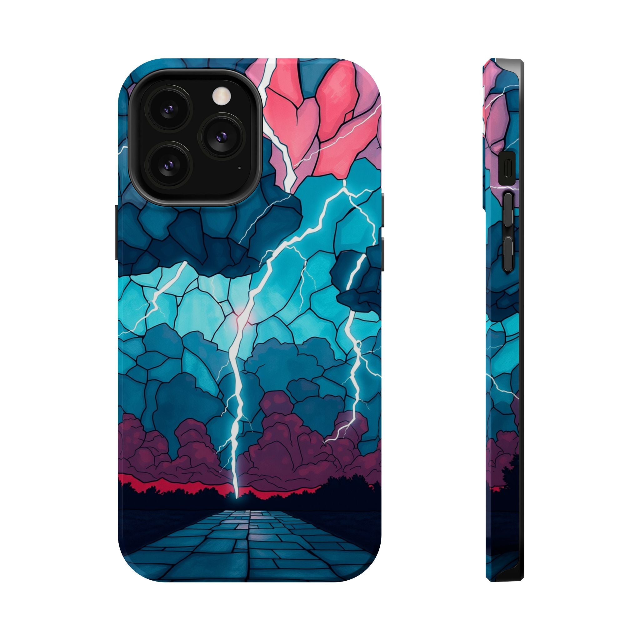 iPhone Earthy Thunderstorm Sky Design Slim Everyday Designer Case · iPhone Case