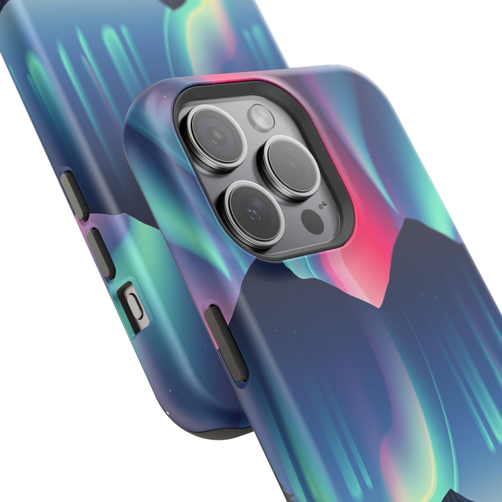 iPhone Dreamy Northern Lights Design Slim Everyday Designer Case · iPhone Case