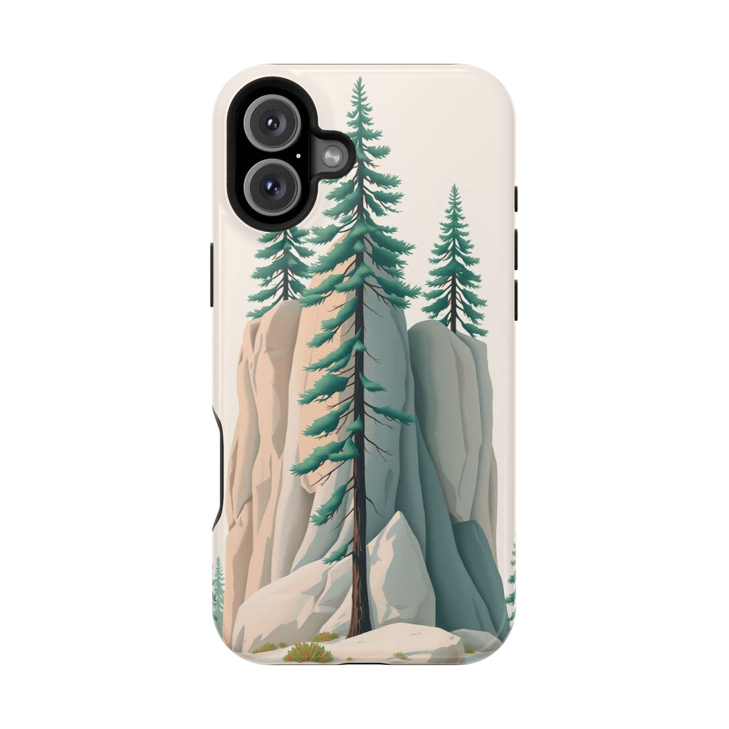 iPhone Pine Ridge Electric Art 17 Bold Modern Everyday Snap Case · iPhone Case