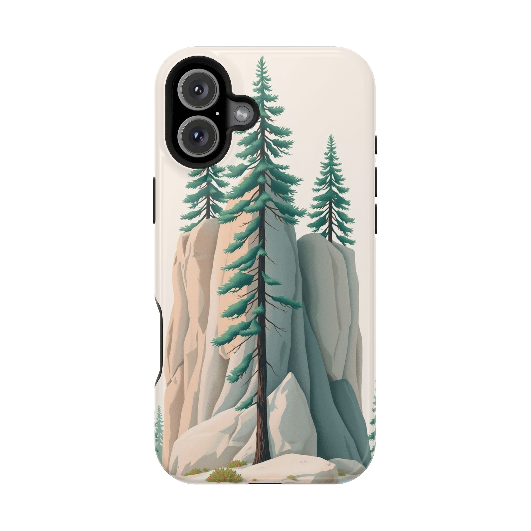 iPhone Pine Ridge Electric Art 17 Bold Modern Everyday Snap Case · iPhone Case