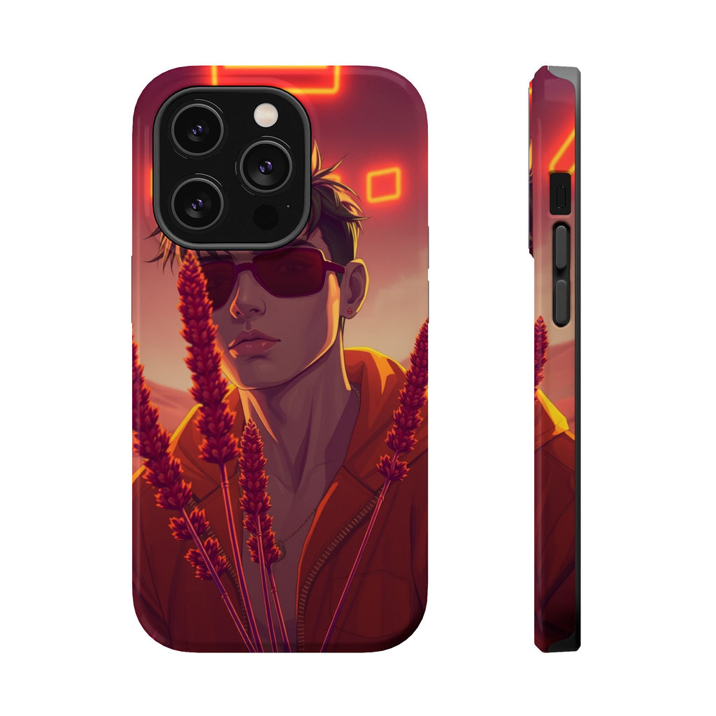 iPhone Lavender Haze Neon Cyberpunk Slim Everyday Designer Case · iPhone Case