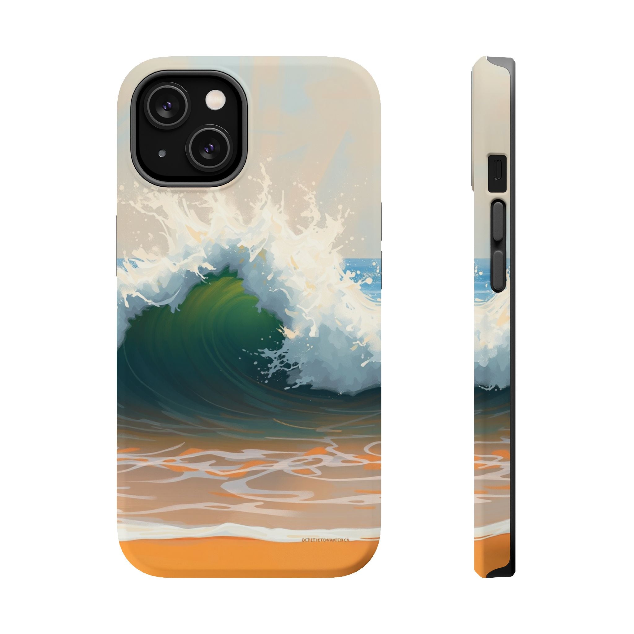 iPhone Radiant Ocean Wave Crash Design Slim Everyday Designer Case · iPhone Case