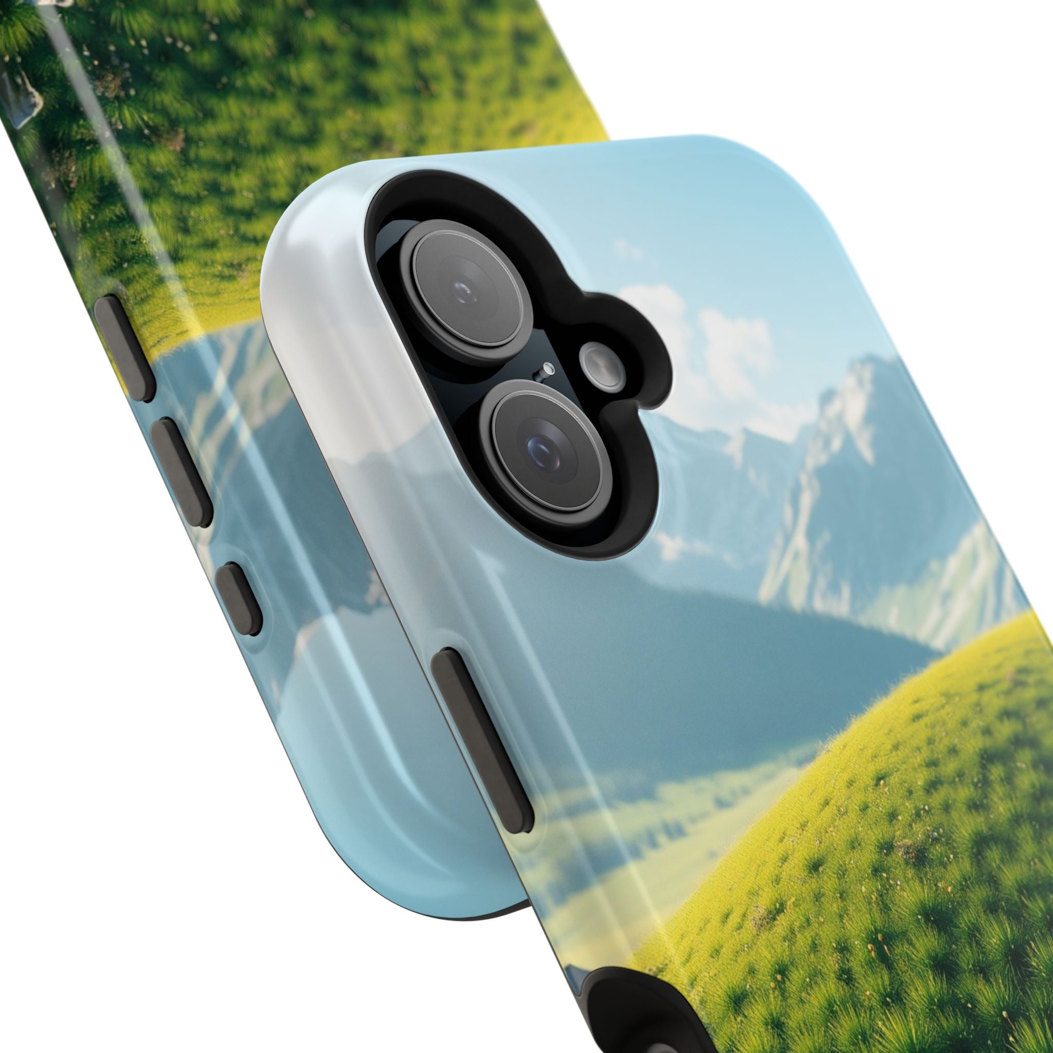iPhone Vibrant Alpine Meadow Design Slim Everyday Designer Case · iPhone Case