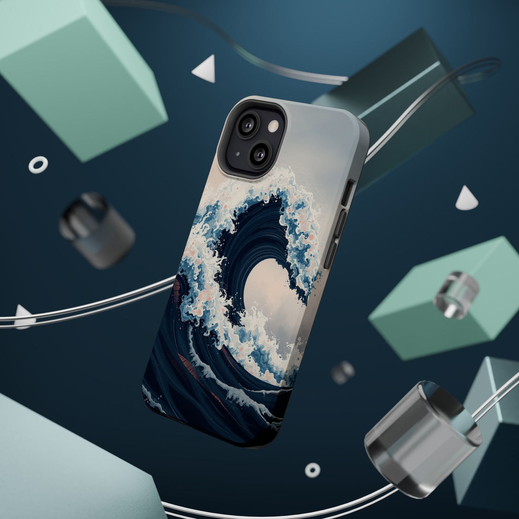 iPhone Ocean Wave Crash Grunge Distressed Slim iPhone Everyday Designer · iPhone