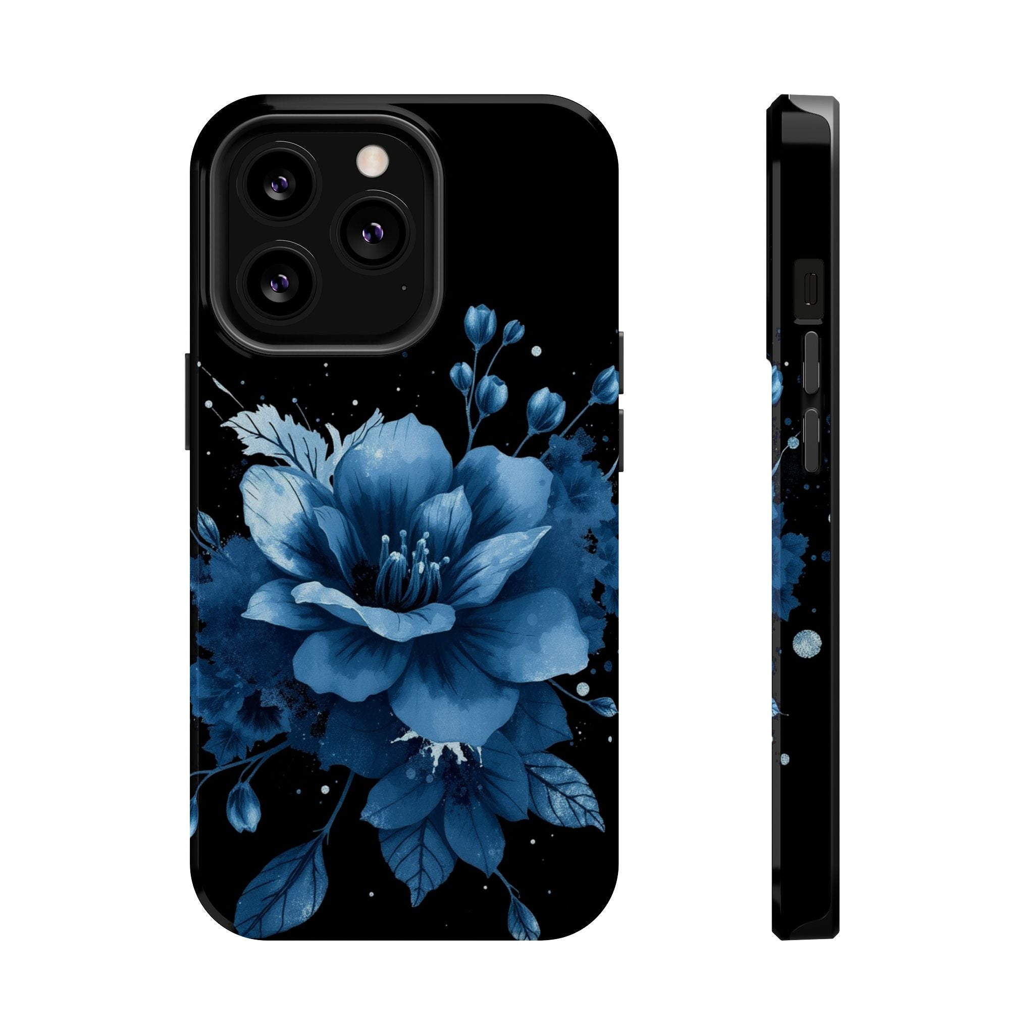 iPhone Serene Floral Watercolor Splash Design Slim Everyday Designer · iPhone Ca