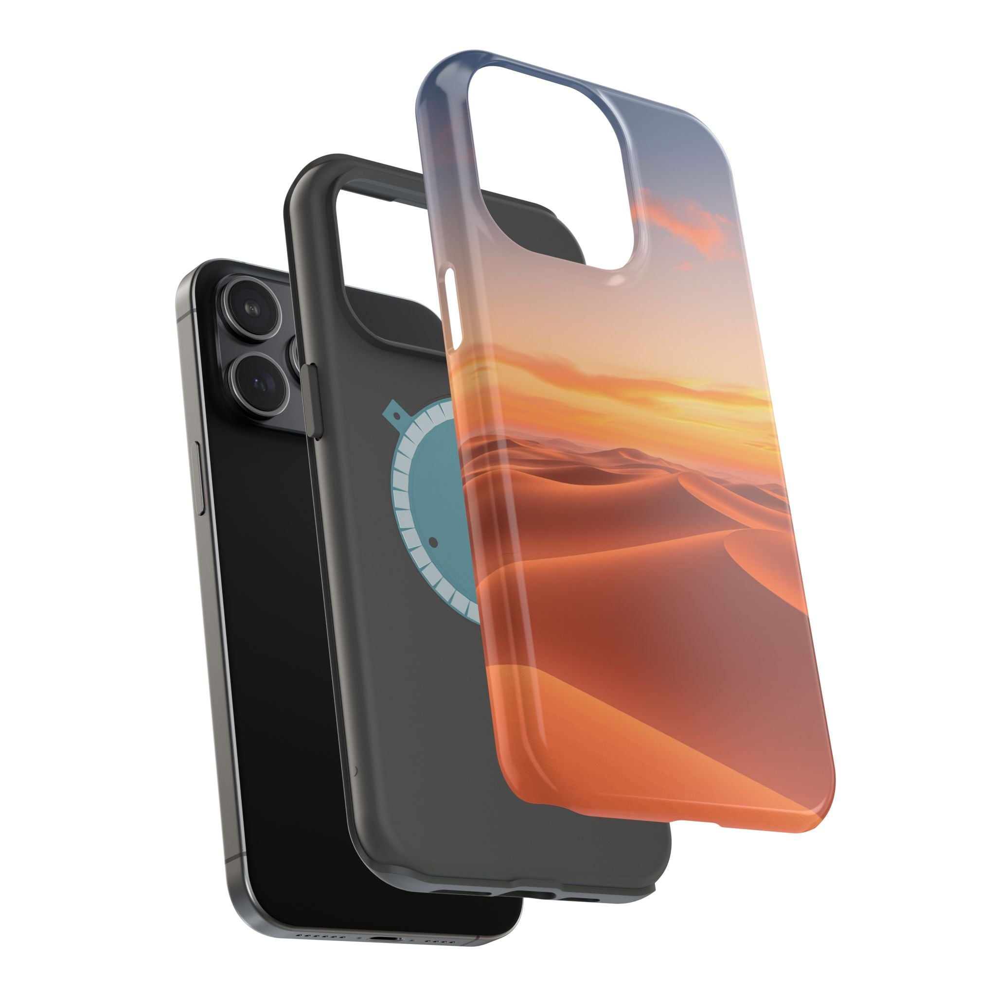iPhone Burnt Orange And Sand Dunes at Dusk Slim iPhone Everyday · iPhone Case