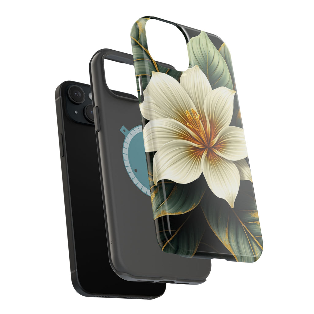 iPhone Radiant Tropical Bloom Design Slim Everyday Designer Case · iPhone Case