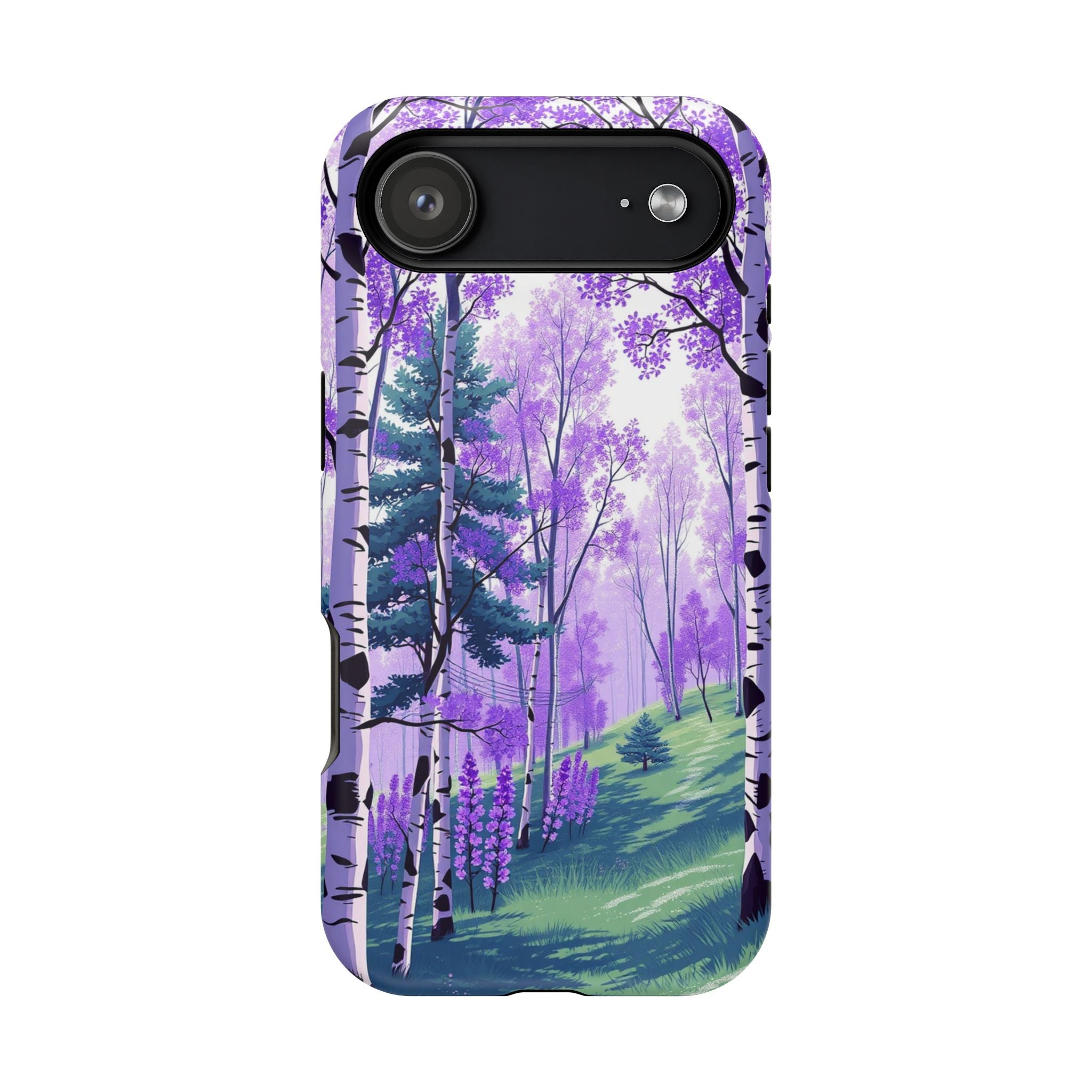 iPhone Birch Grove Electric Art Slim Everyday Designer Case · iPhone Case