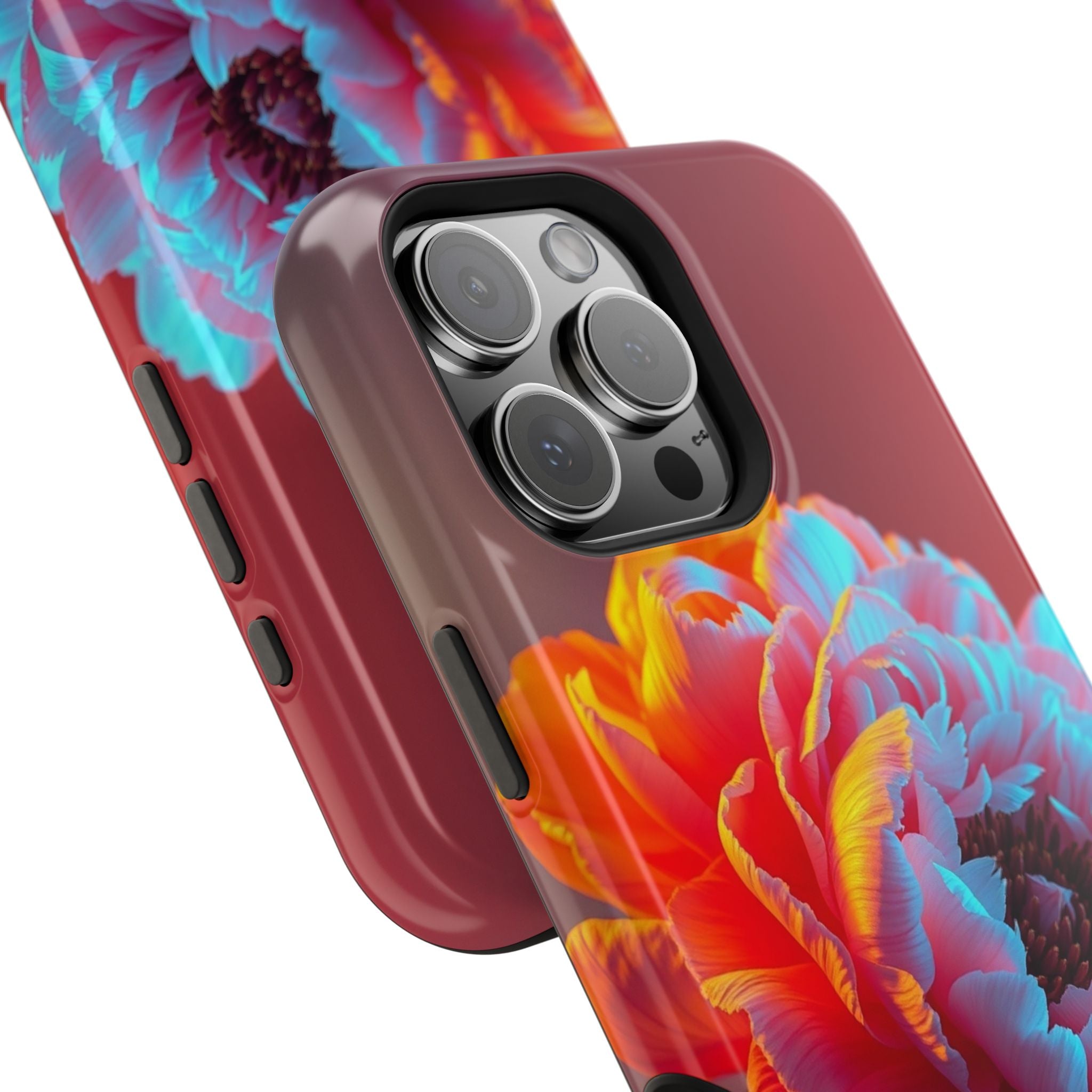 iPhone Peony Bouquet Bold Art Slim Everyday Designer Case · iPhone Case