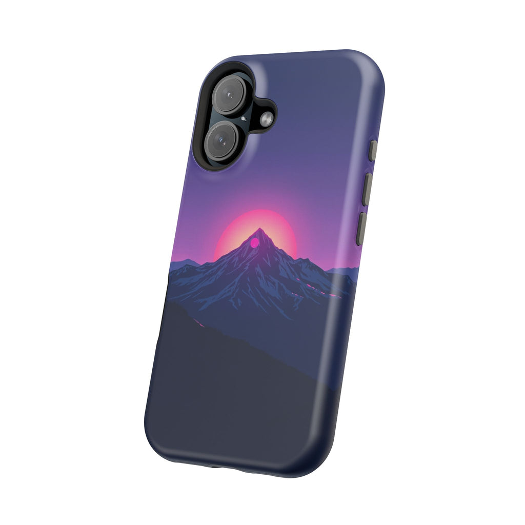 iPhone Mountain at Sunrise Electric Art Slim Everyday iPhone 15 · iPhone Case