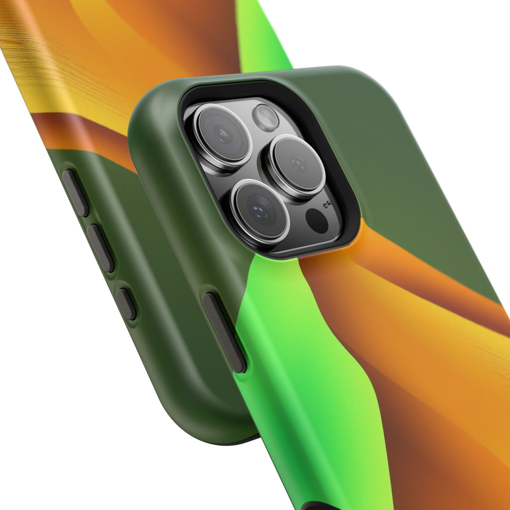 iPhone Emerald Green And Gold Desert Dunes Slim iPhone Everyday · iPhone Case