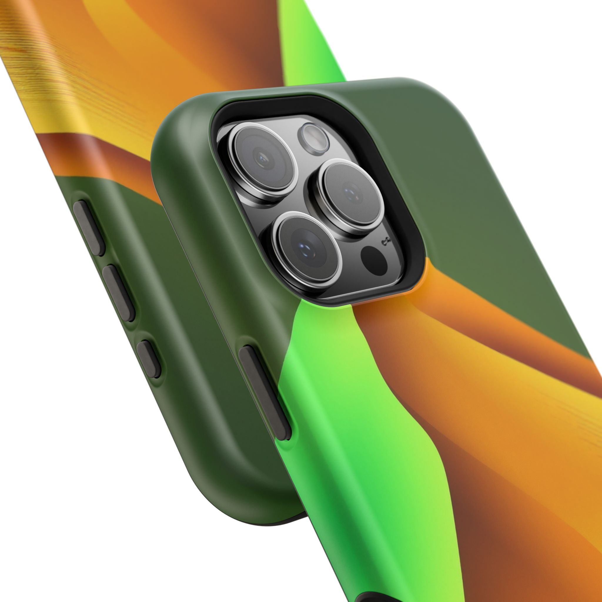 iPhone Emerald Green And Gold Desert Dunes Slim iPhone Everyday · iPhone Case