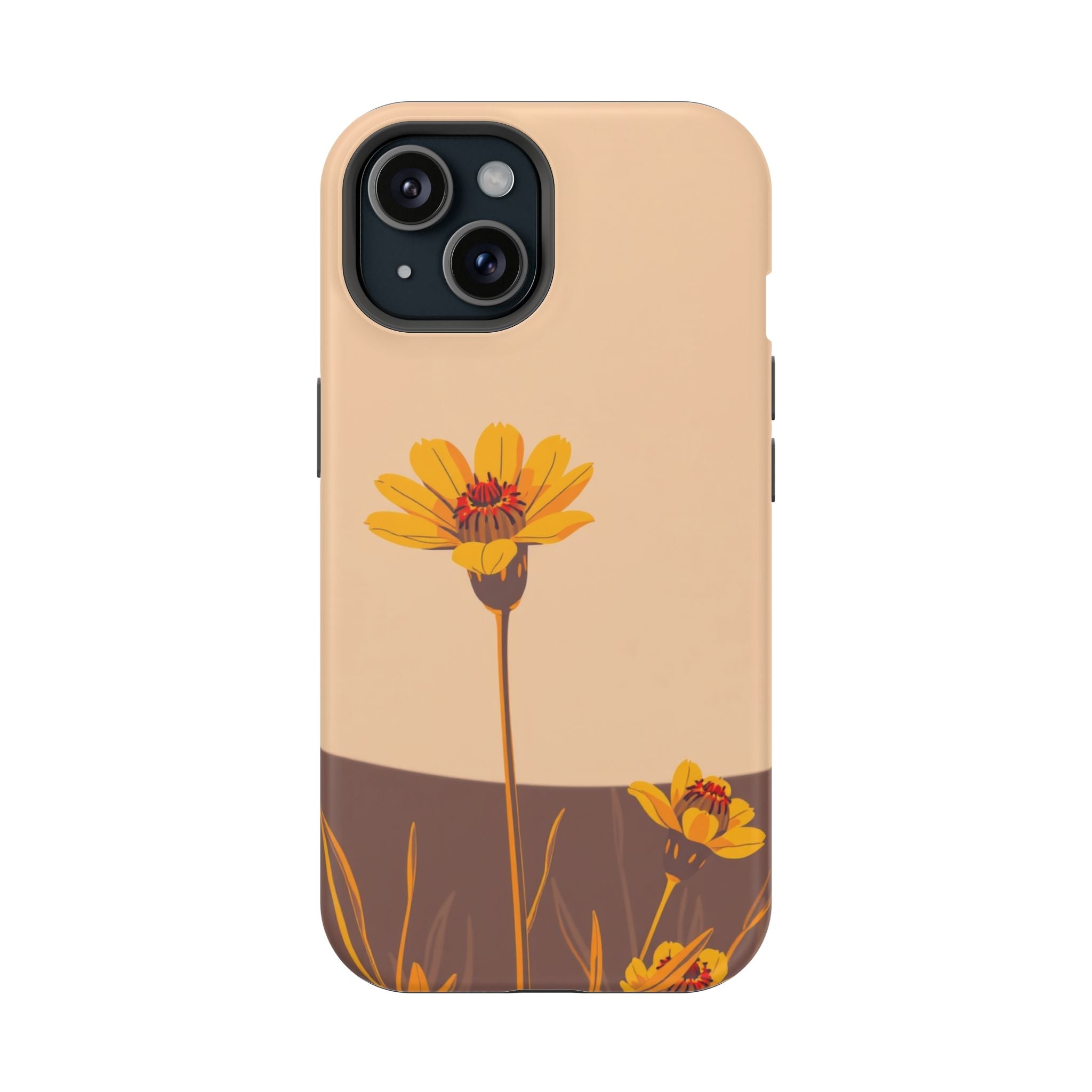iPhone Serene Desert Flower Design Bold Modern Everyday Snap Case · iPhone Case