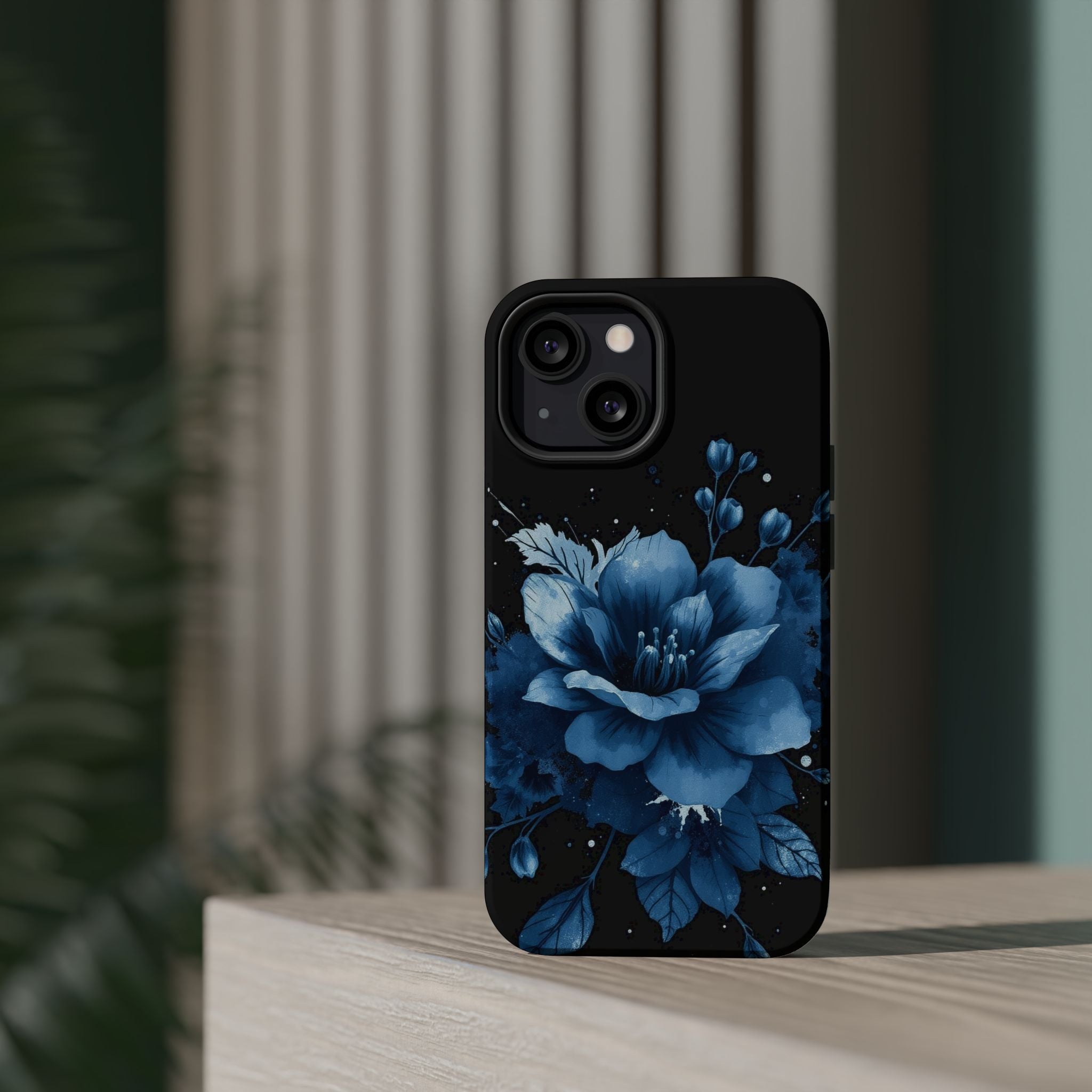iPhone Serene Floral Watercolor Splash Design Slim Everyday Designer · iPhone Ca