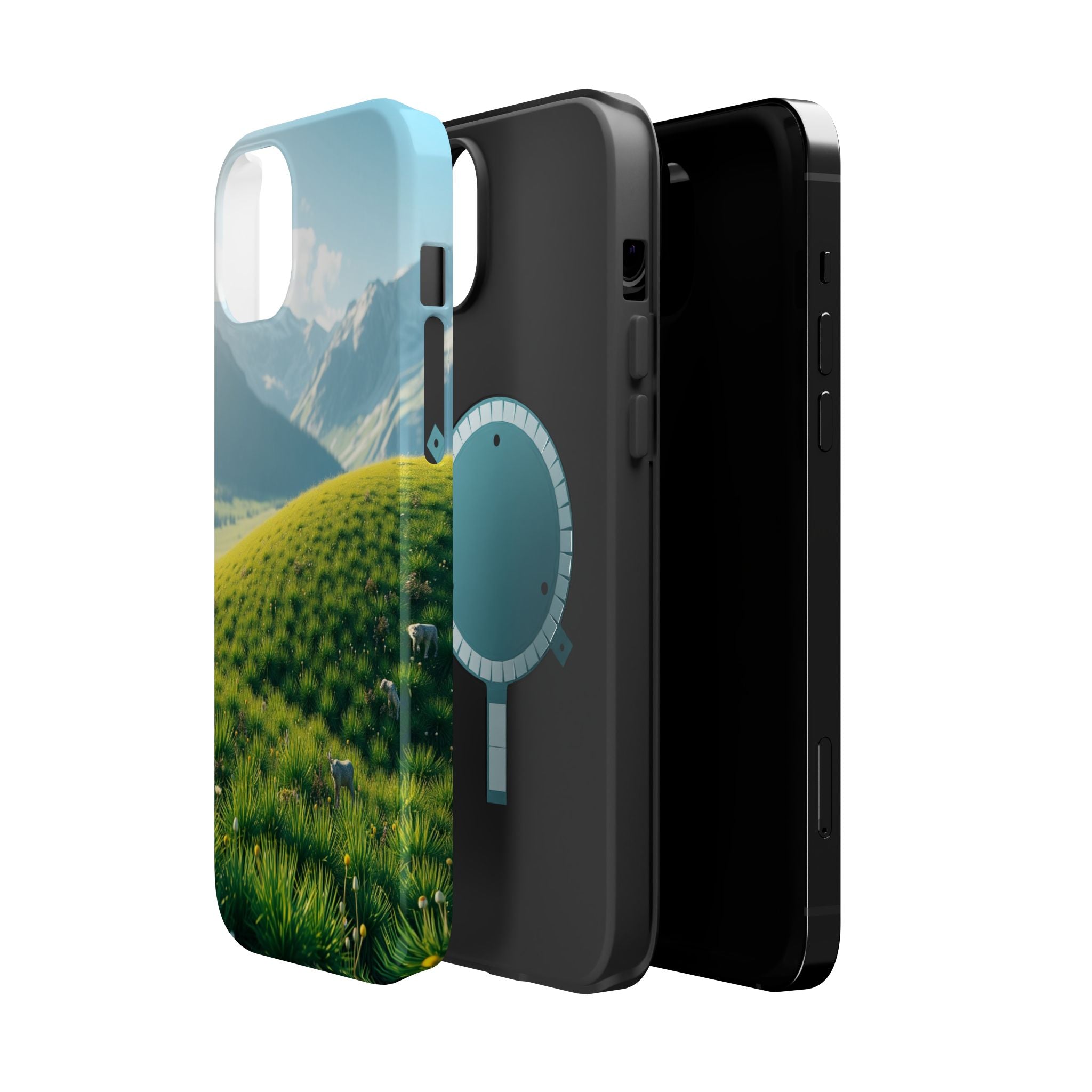 iPhone Vibrant Alpine Meadow Design Slim Everyday Designer Case · iPhone Case