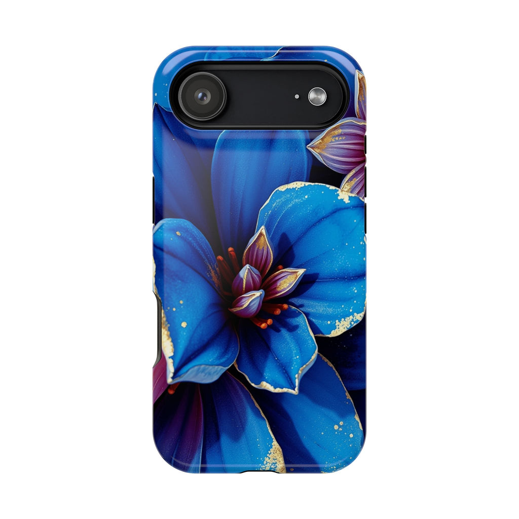 iPhone Floral Gold Foil Serene Design Slim Snap Case Ga · iPhone Case