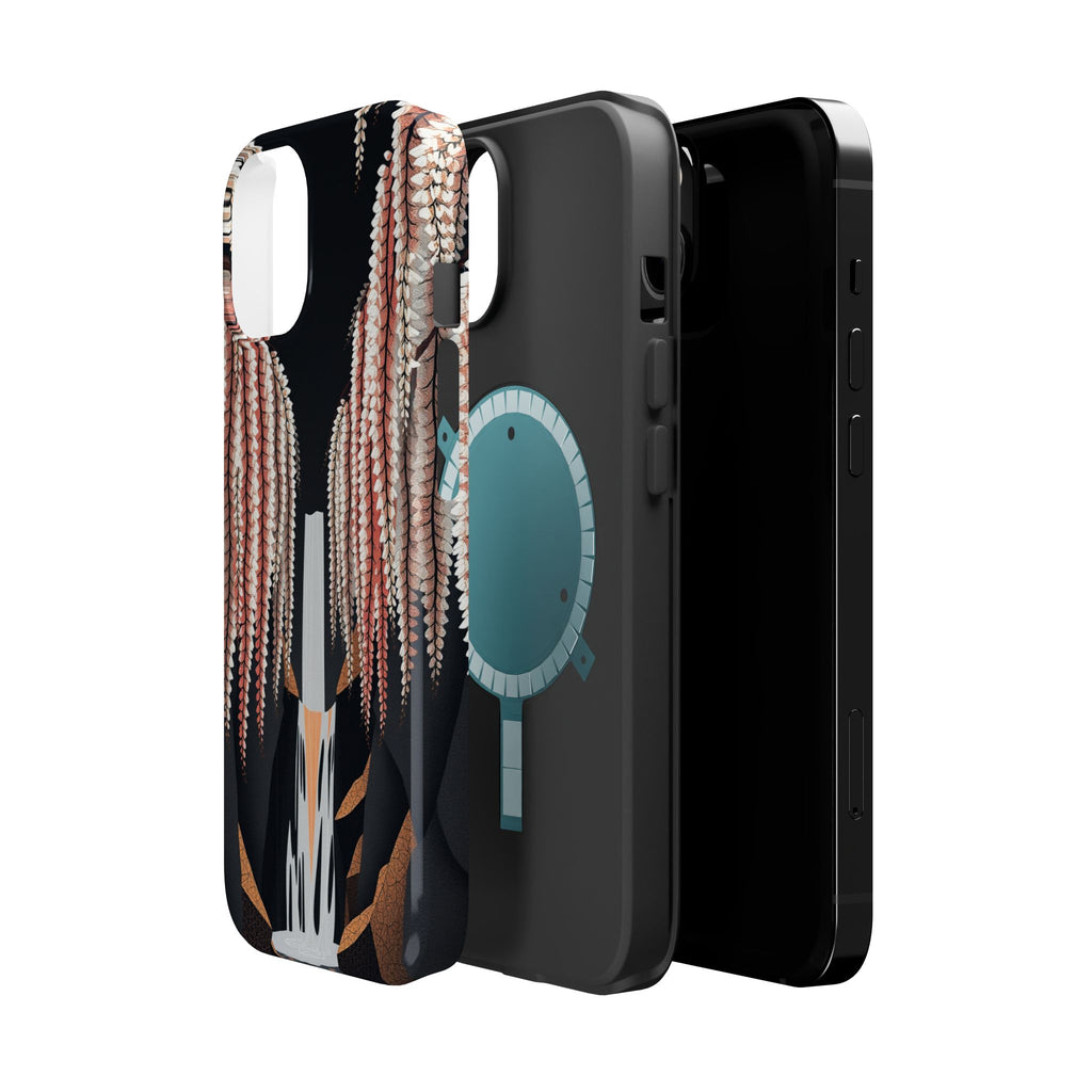 iPhone Earthy Wisteria Cascade Design Slim Everyday iPhone 10 Designer · iPhone