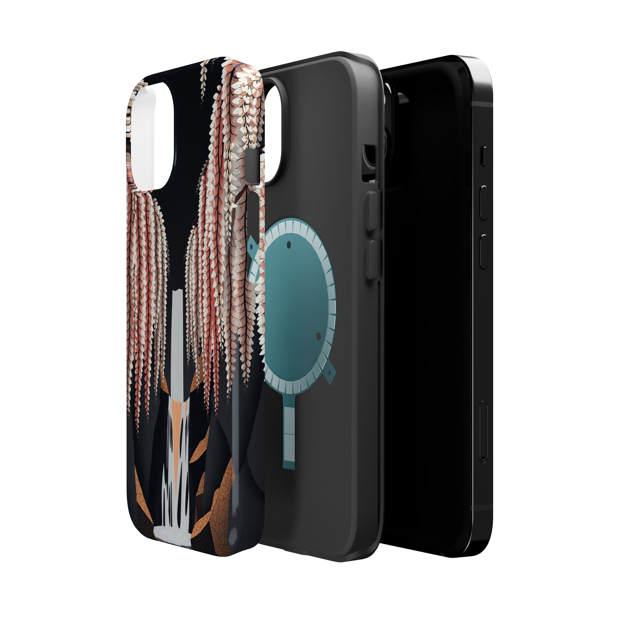 iPhone Earthy Wisteria Cascade Design Slim Everyday iPhone 10 Designer · iPhone