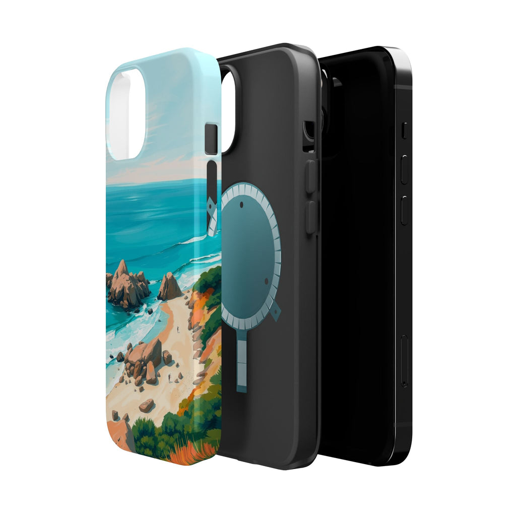 iPhone Pebble Beach Cinematic Art Bold Modern Everyday Snap Case · iPhone Case