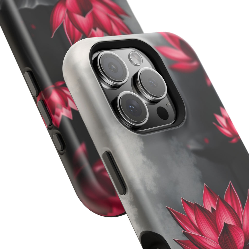 iPhone Lotus Pond Mystic Art 15 Slim Everyday Designer Case · iPhone Case