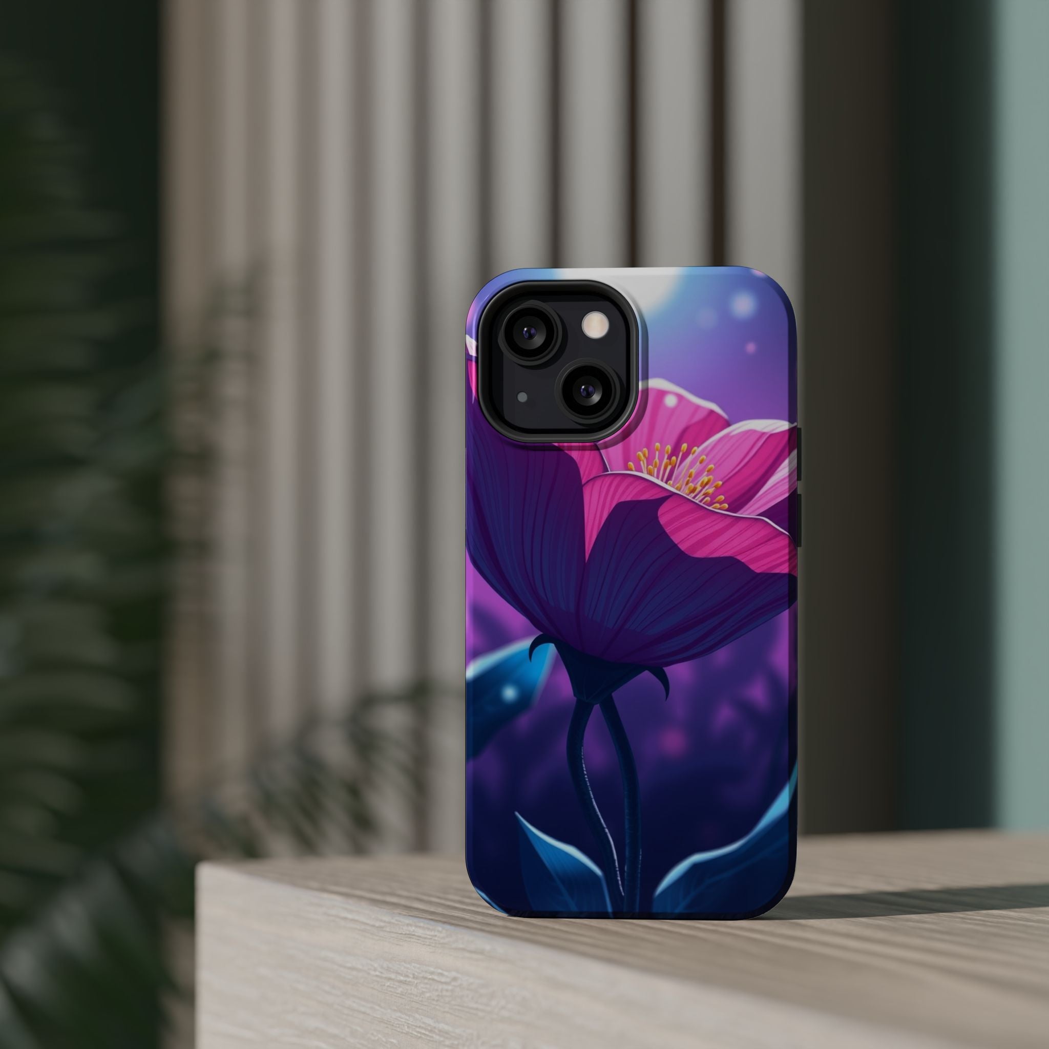 iPhone Night Bloomer Pastel Kawaii Bold Modern Everyday Snap Case · iPhone Case