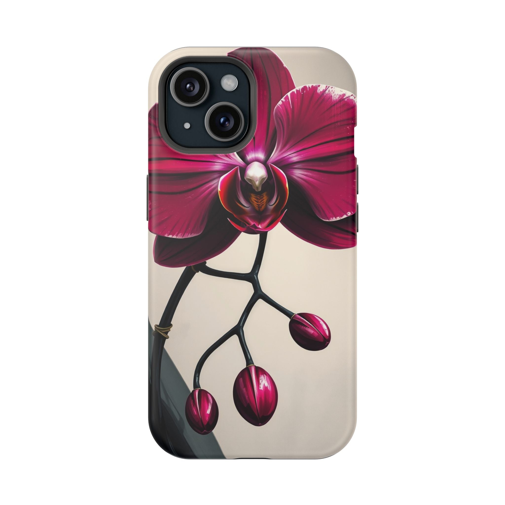 iPhone Orchid Study Enchanted Art Bold Modern Everyday Snap Case · iPhone Case