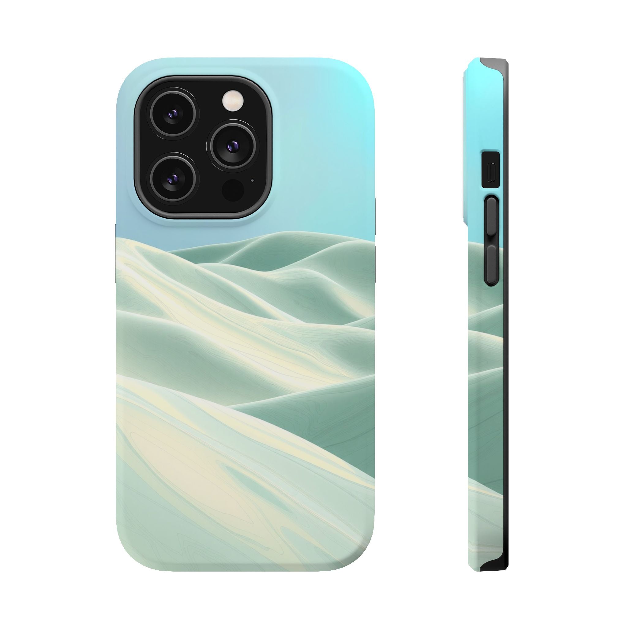 iPhone Sage And Ivory Rolling Hills Slim Everyday Designer Case · iPhone Case