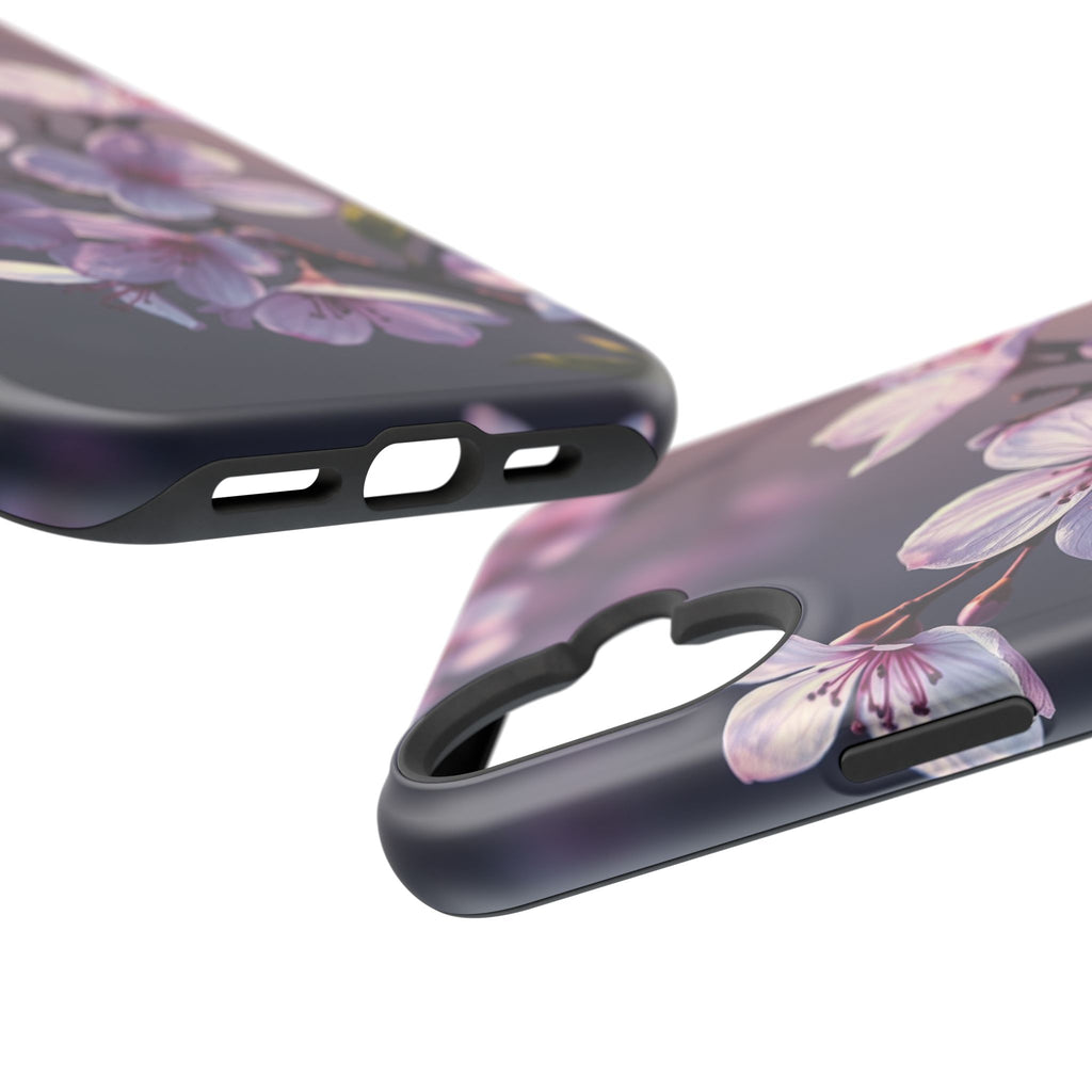 iPhone Cherry Blossom Enchanted Art Artistic Everyday Cas Slim Snap Case · iPhon