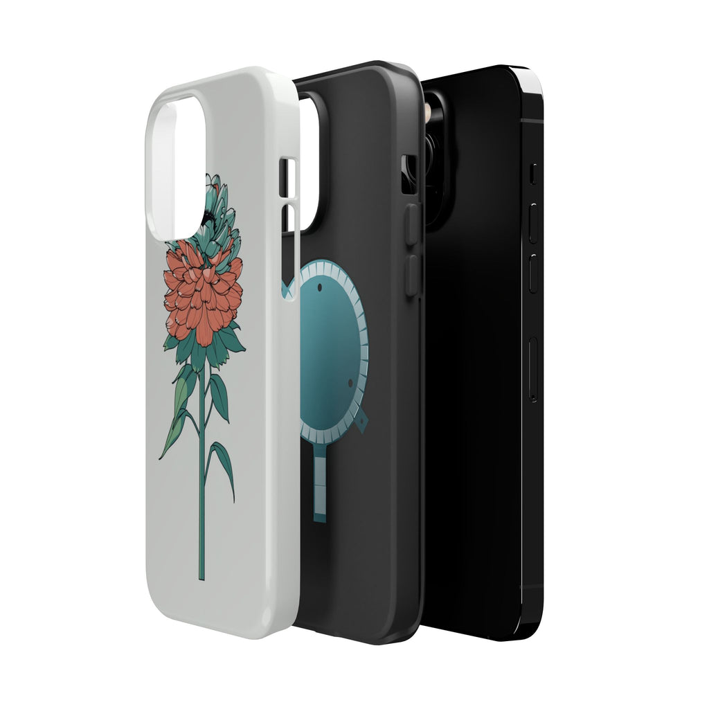iPhone Serene Ranunculus Stack Design Slim Everyday Designer Case · iPhone Case