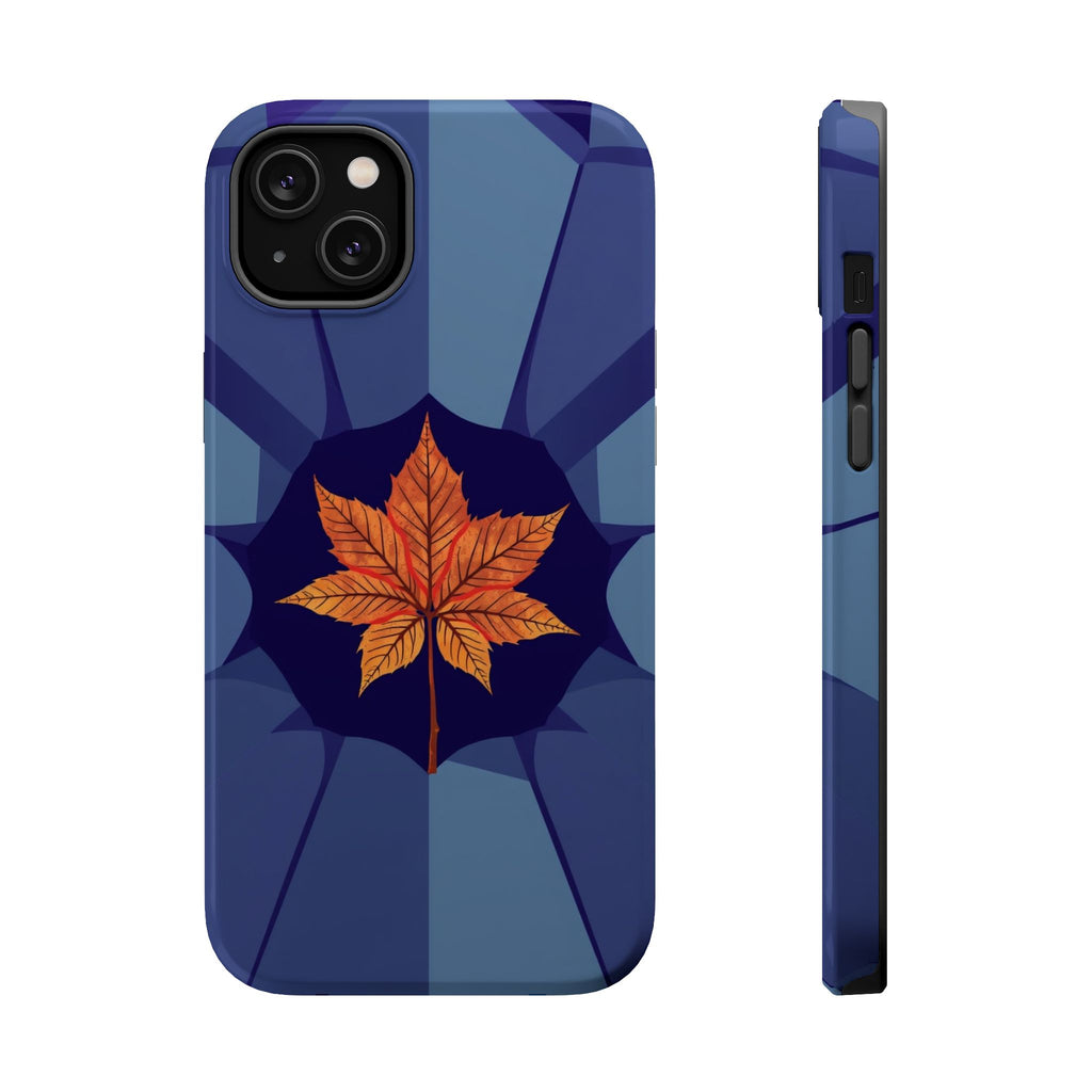 iPhone Autumn Maple Abstract Geometric Slim Everyday Designer Case · iPhone Case