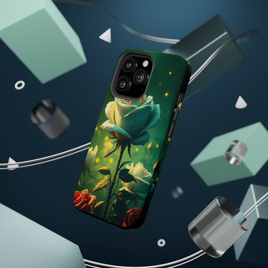 iPhone Earthy Rose Garden Design Bold Modern Everyday Snap Case · iPhone Case