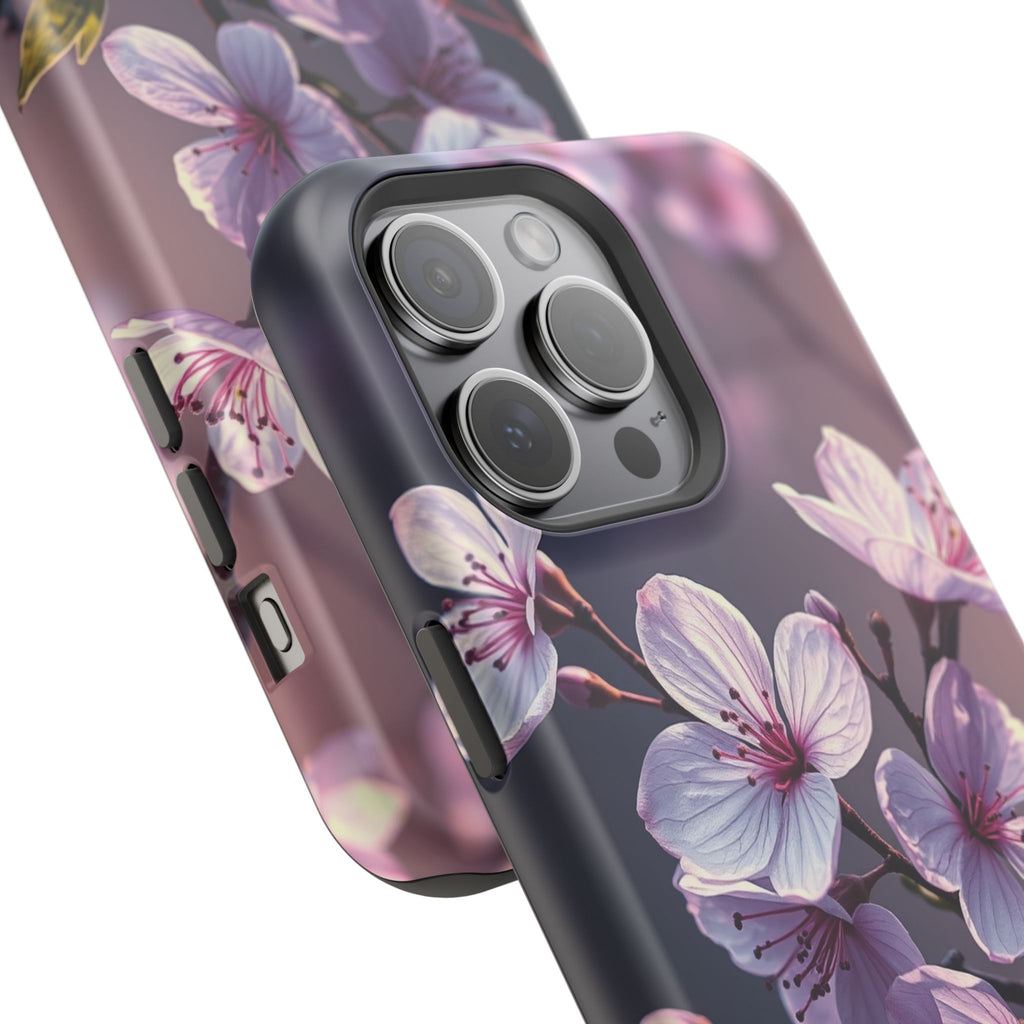 iPhone Cherry Blossom Enchanted Art Artistic Everyday Cas Slim Snap Case · iPhon