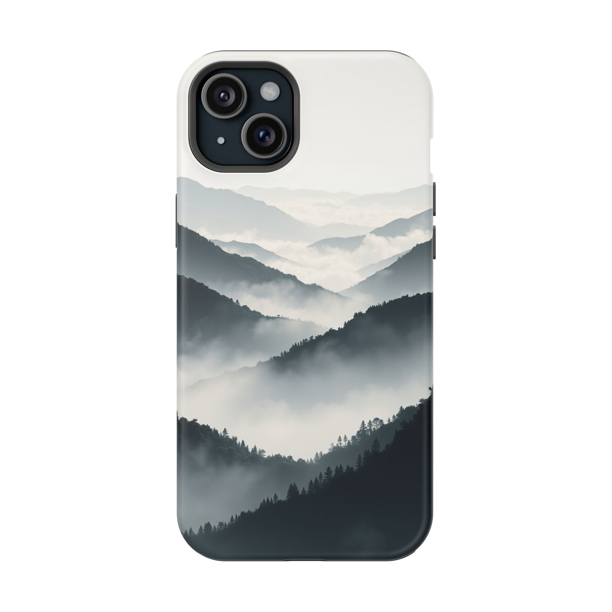 iPhone Dreamy Fog Rolling Over Hills Design Slim iPhone Everyday · iPhone Case