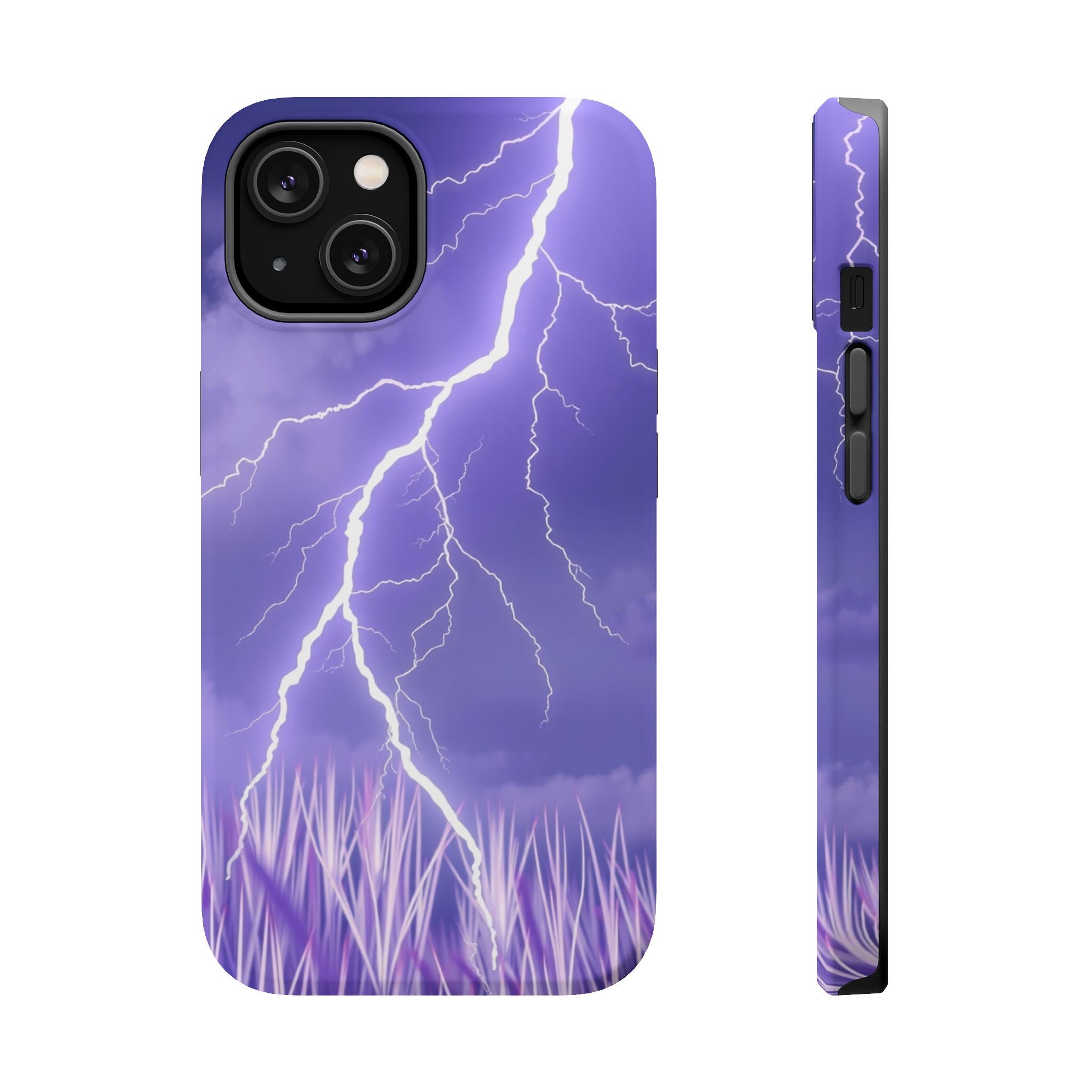 iPhone Dreamy Prairie Lightning Design Slim Everyday Designer Case · iPhone Case