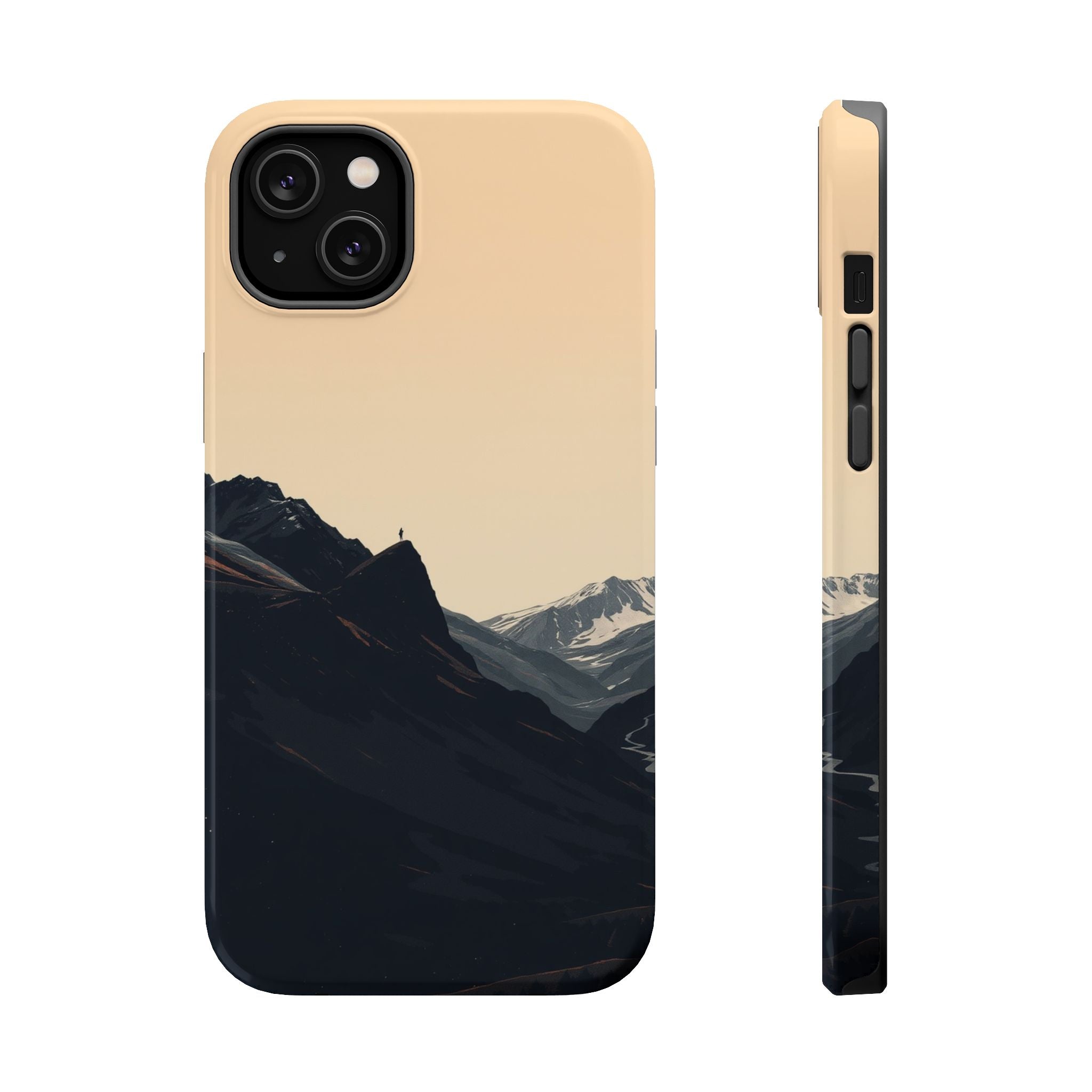 iPhone Serene Arctic Tundra Design Bold Modern Everyday Snap Case · iPhone Case