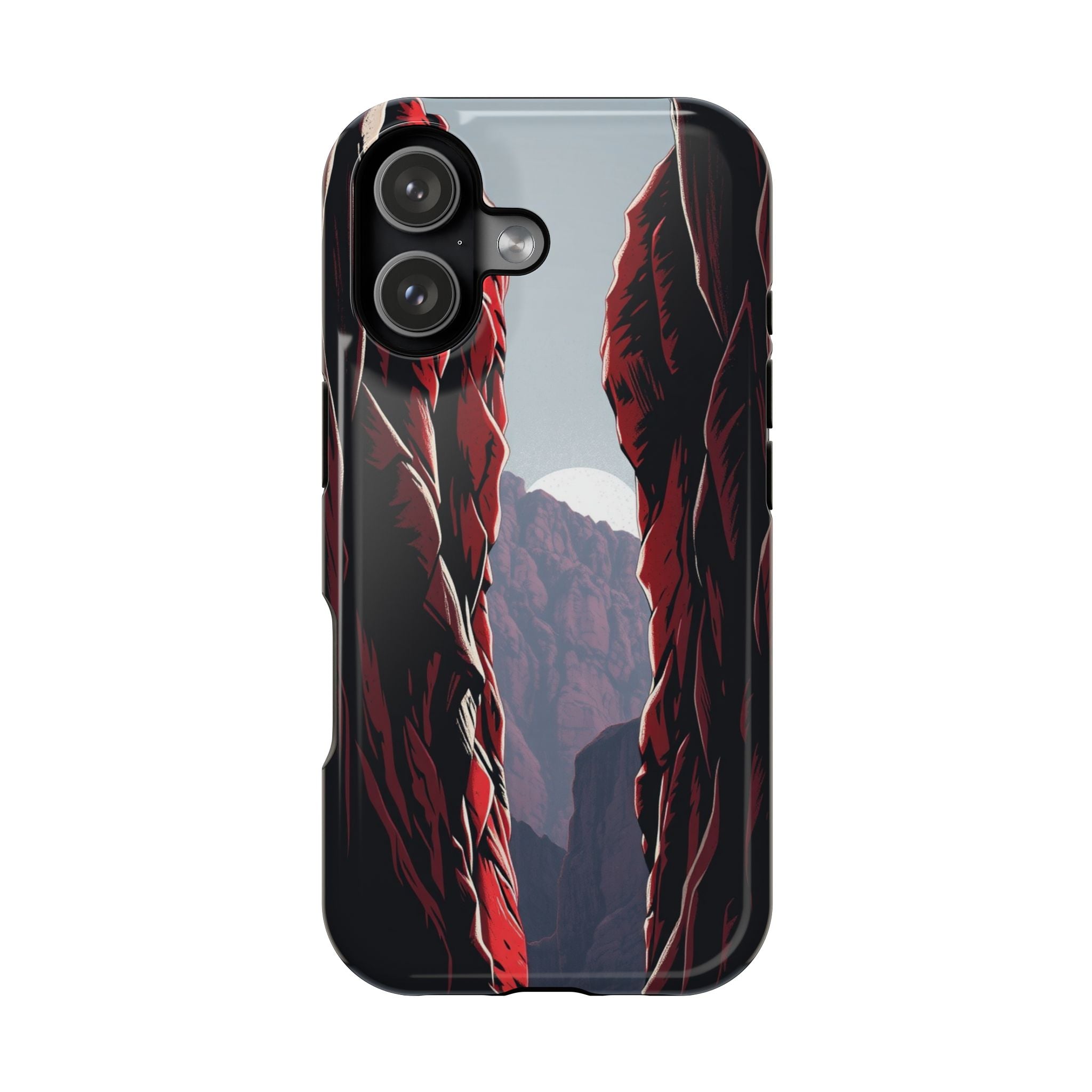 iPhone Serene Canyon Wall Design Bold Modern Everyday Snap Case · iPhone Case